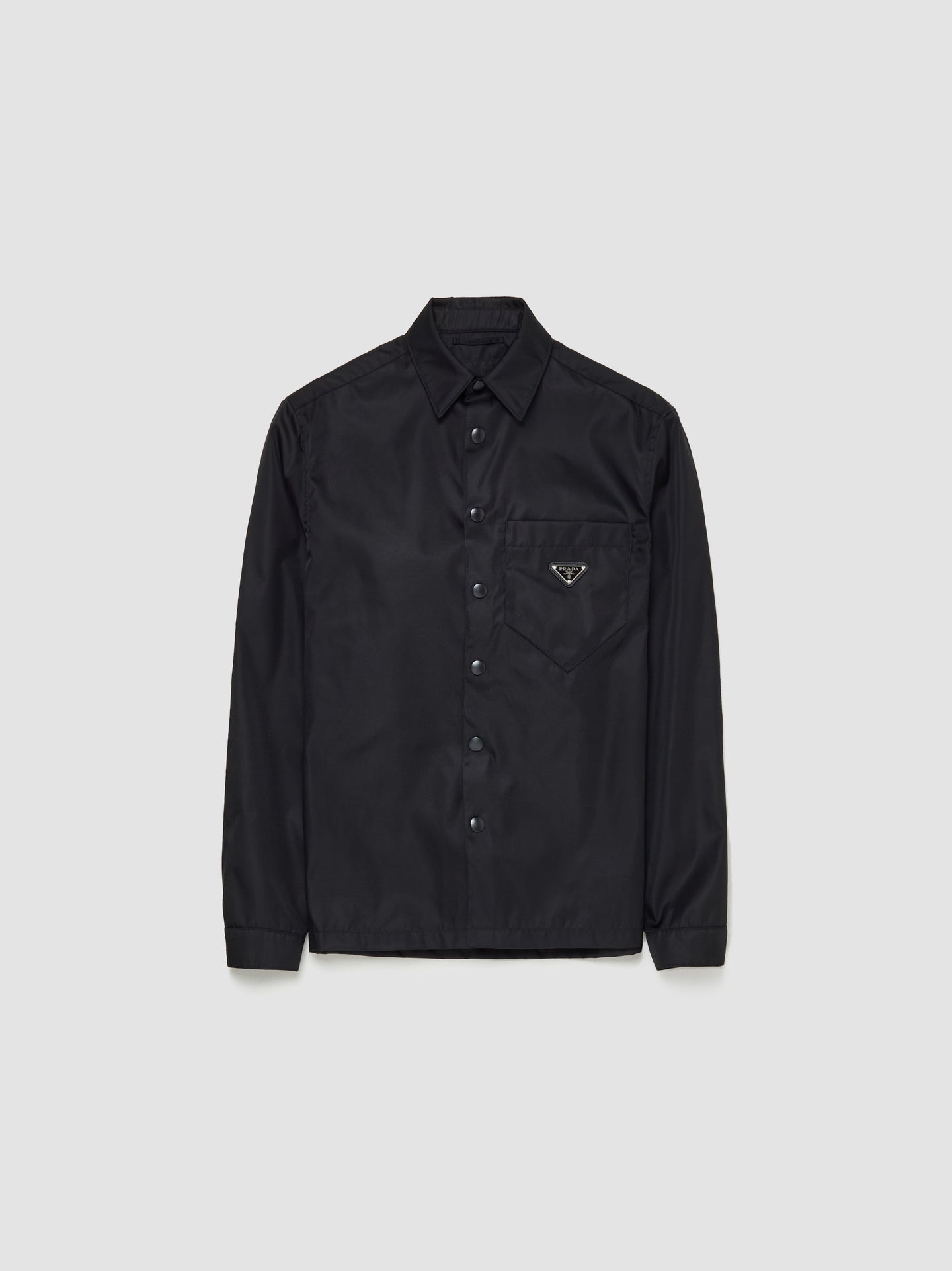 Re-Nylon Shirt in Black