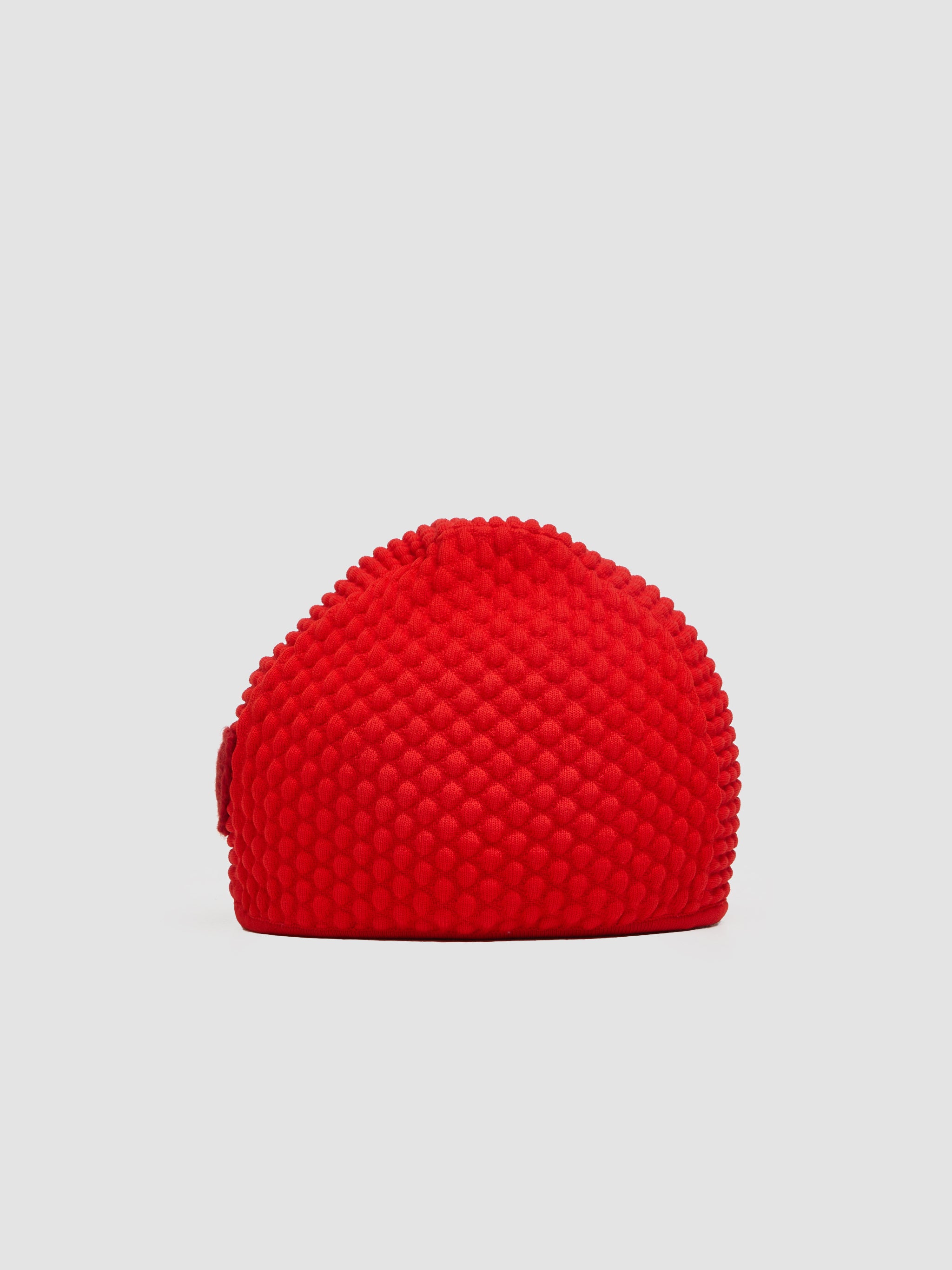 Fitted Hat in Red