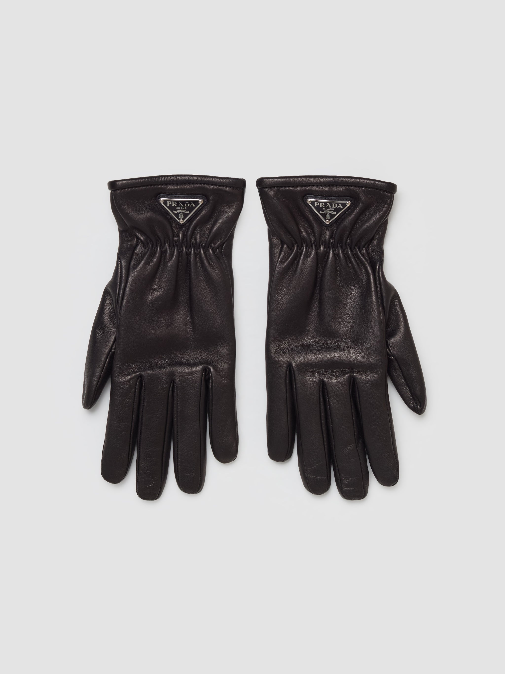 Nappa Leather Gloves in Black