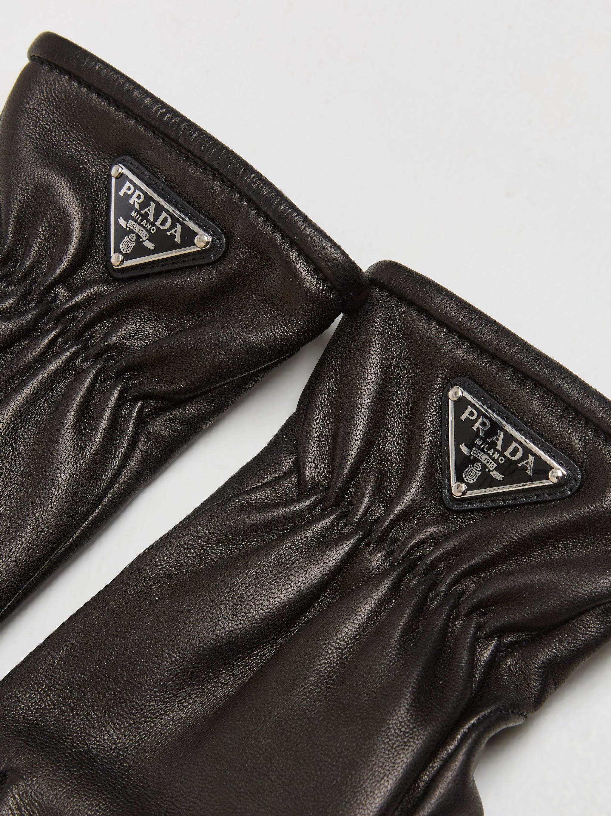 handschuhe prada Prada - Nappa Leather Gloves in Black