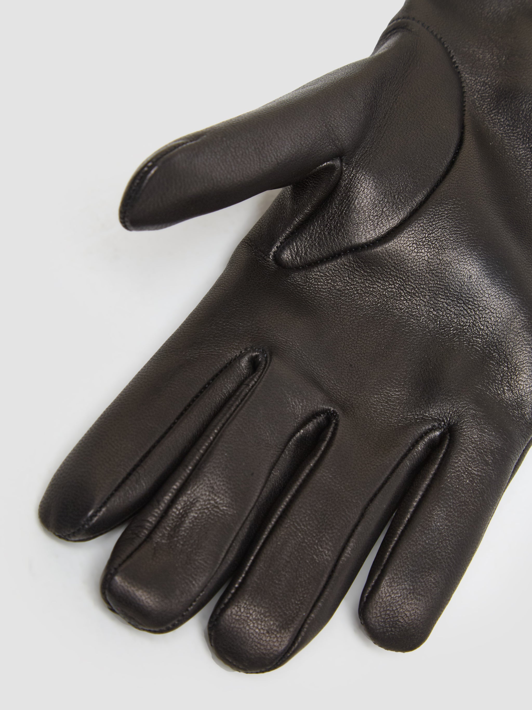 Nappa Leather Gloves in Black