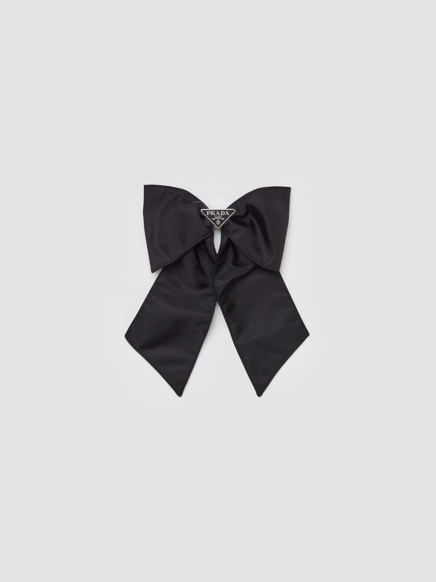 Re-Nylon Hair Clip in Black