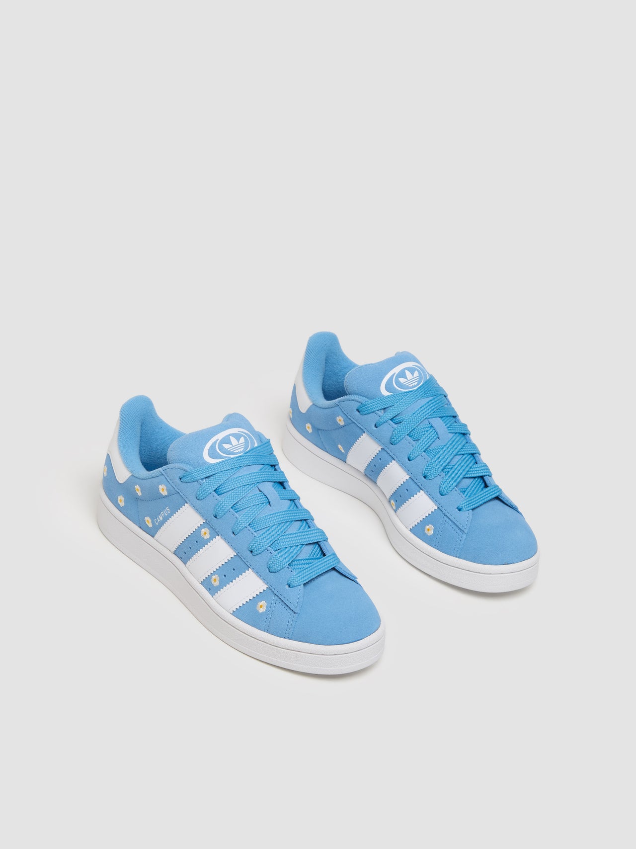 Campus 00s J Sneaker in Light Blue & Cloud White