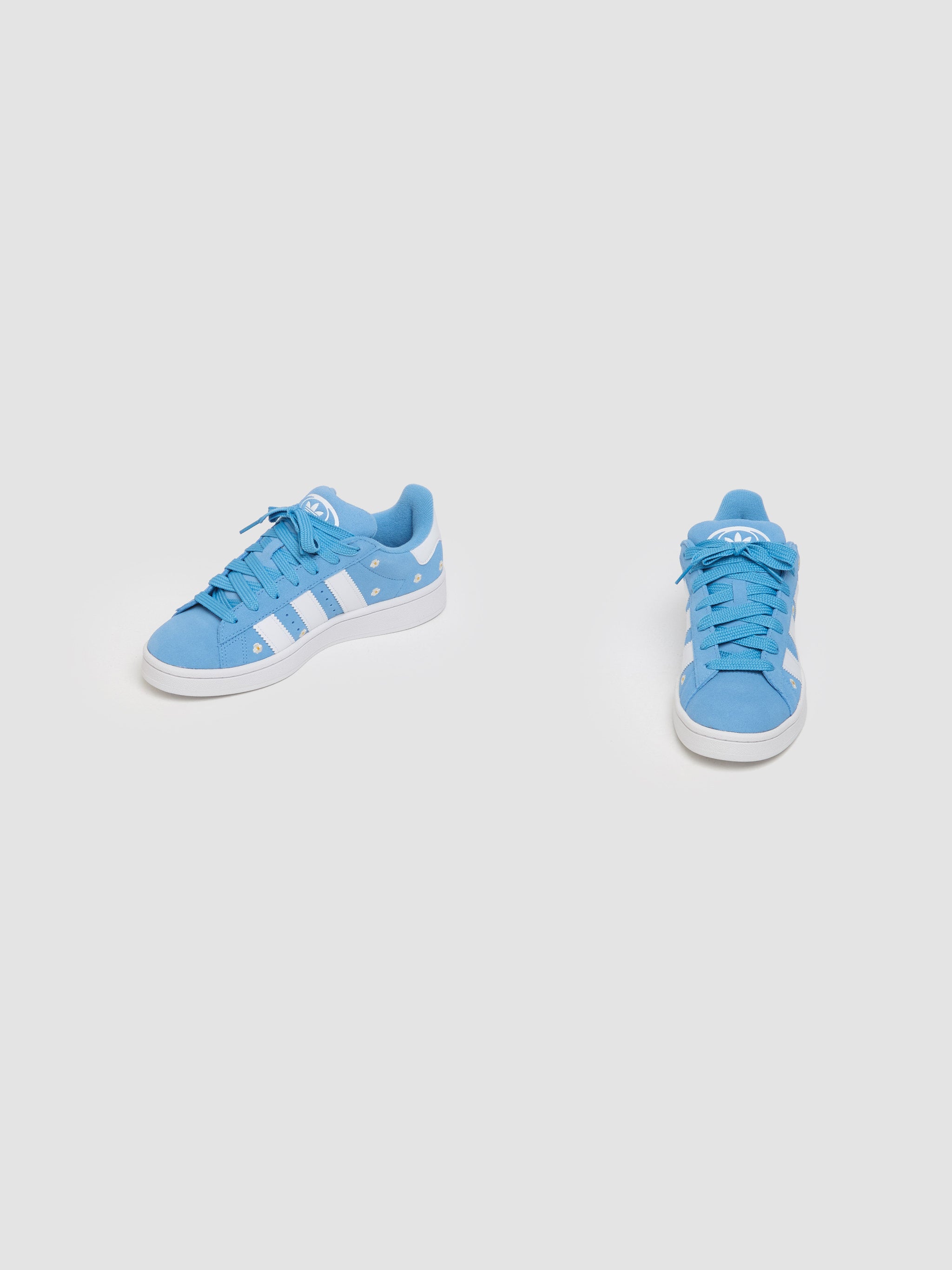 Campus 00s J Sneaker in Light Blue & Cloud White