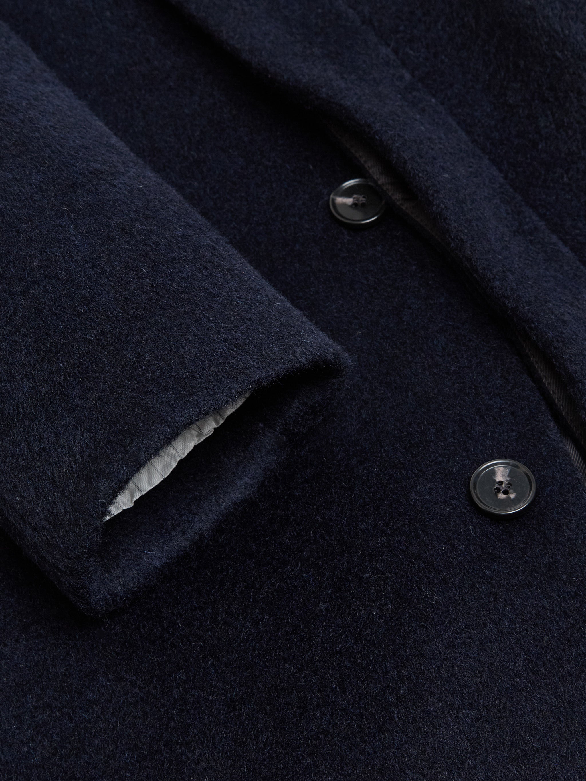 Winter Coat in Navy