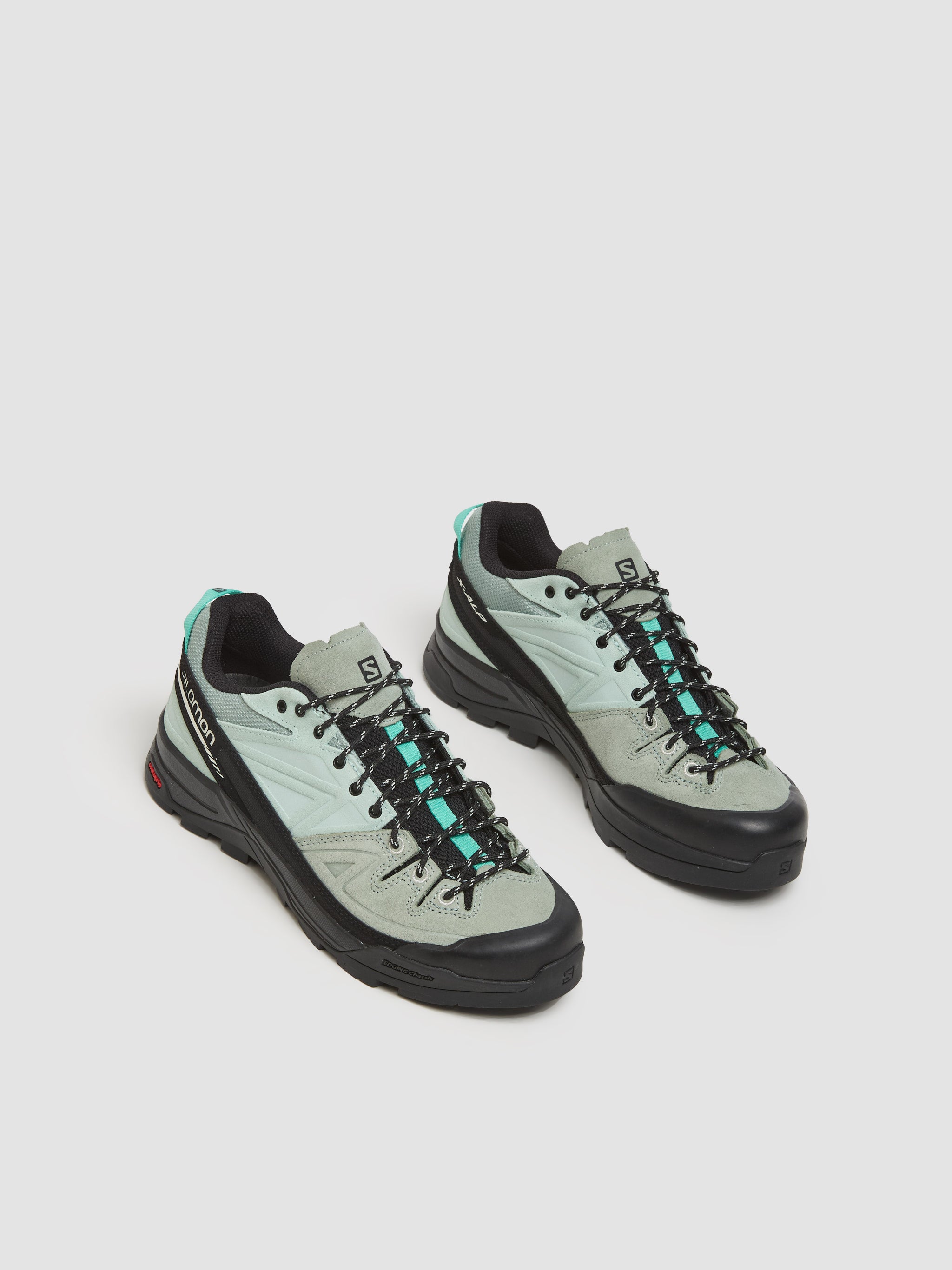 X-ALP LTR Sneaker in Green Milieu