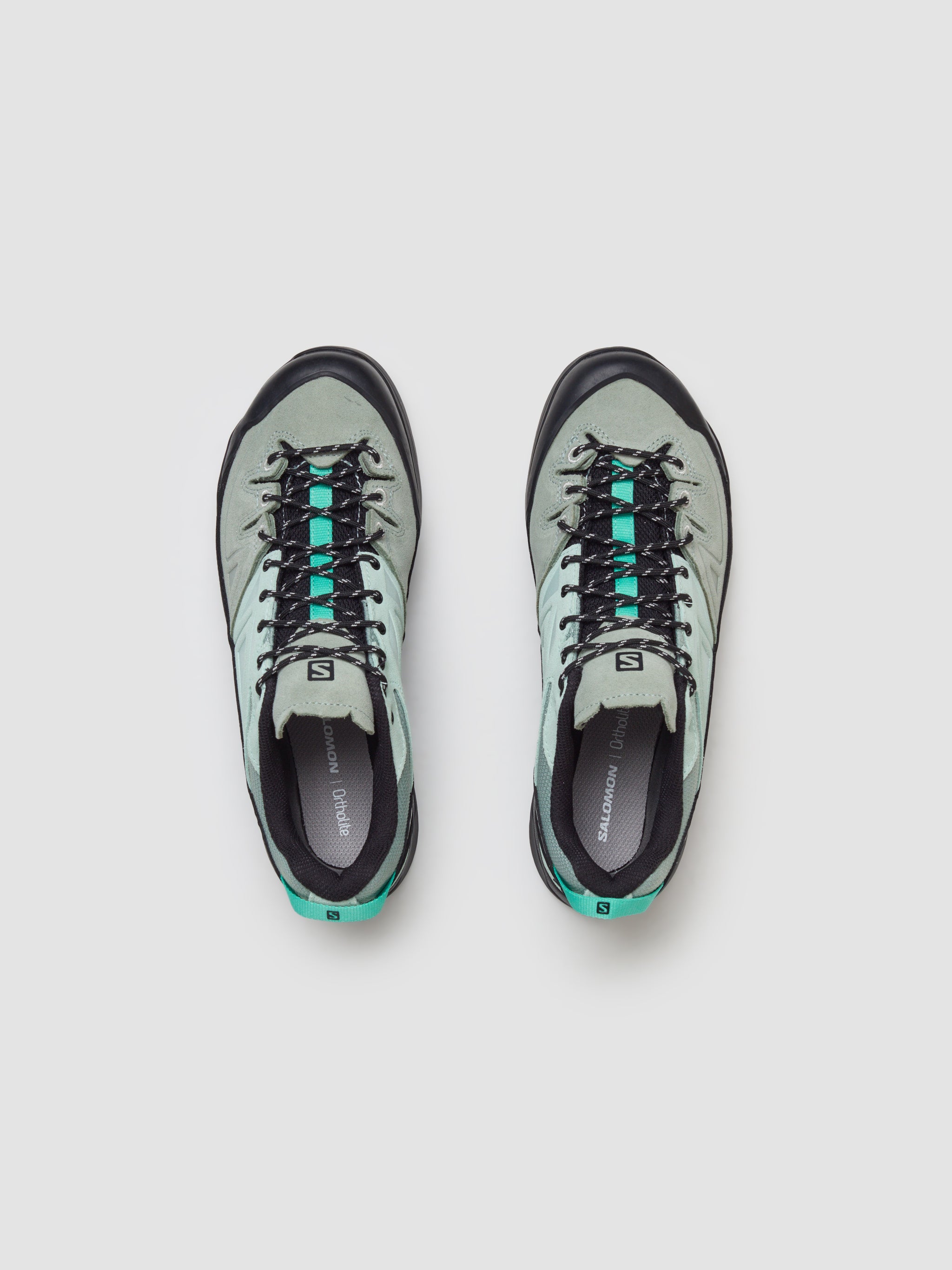 X-ALP LTR Sneaker in Green Milieu