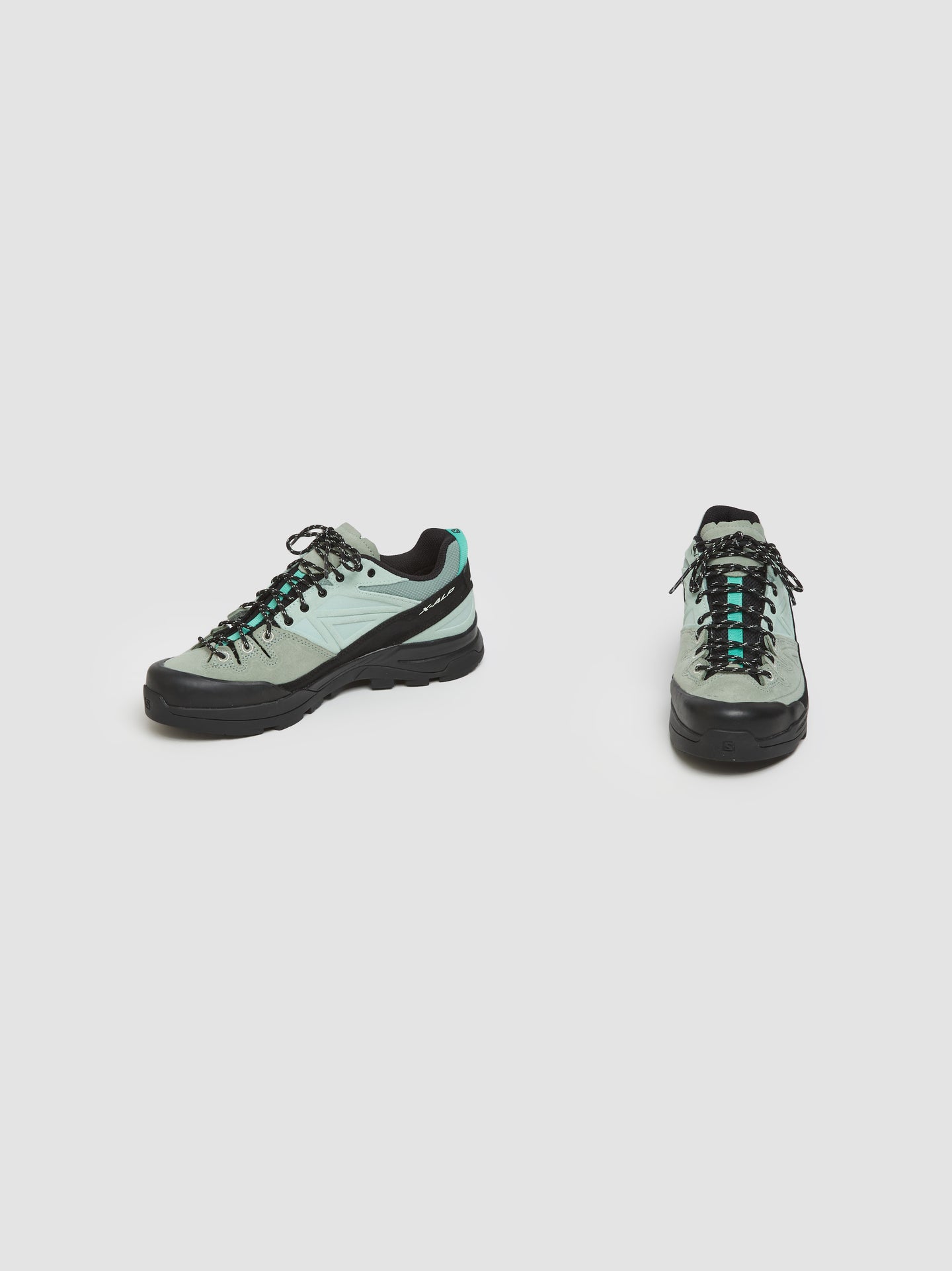 X-ALP LTR Sneaker in Green Milieu