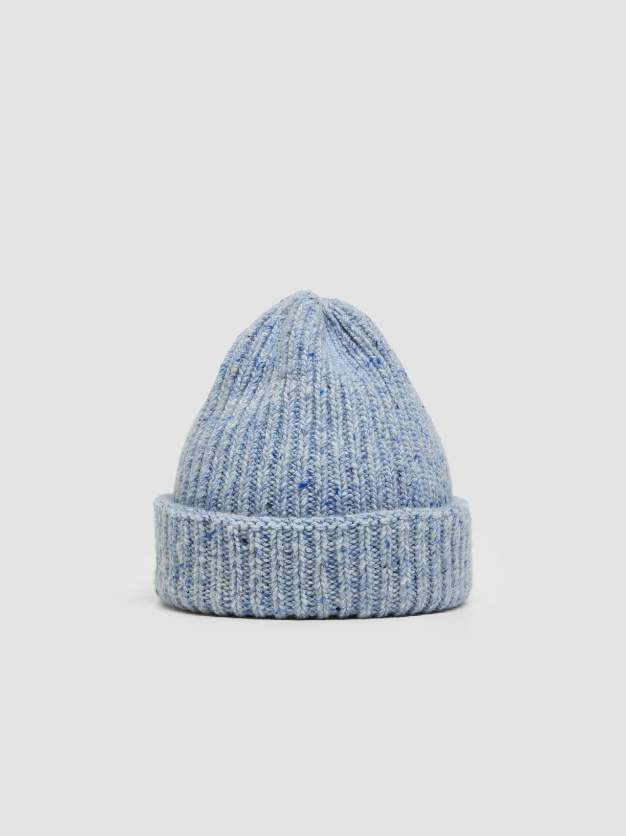 Allen Beanie in Blue Gin