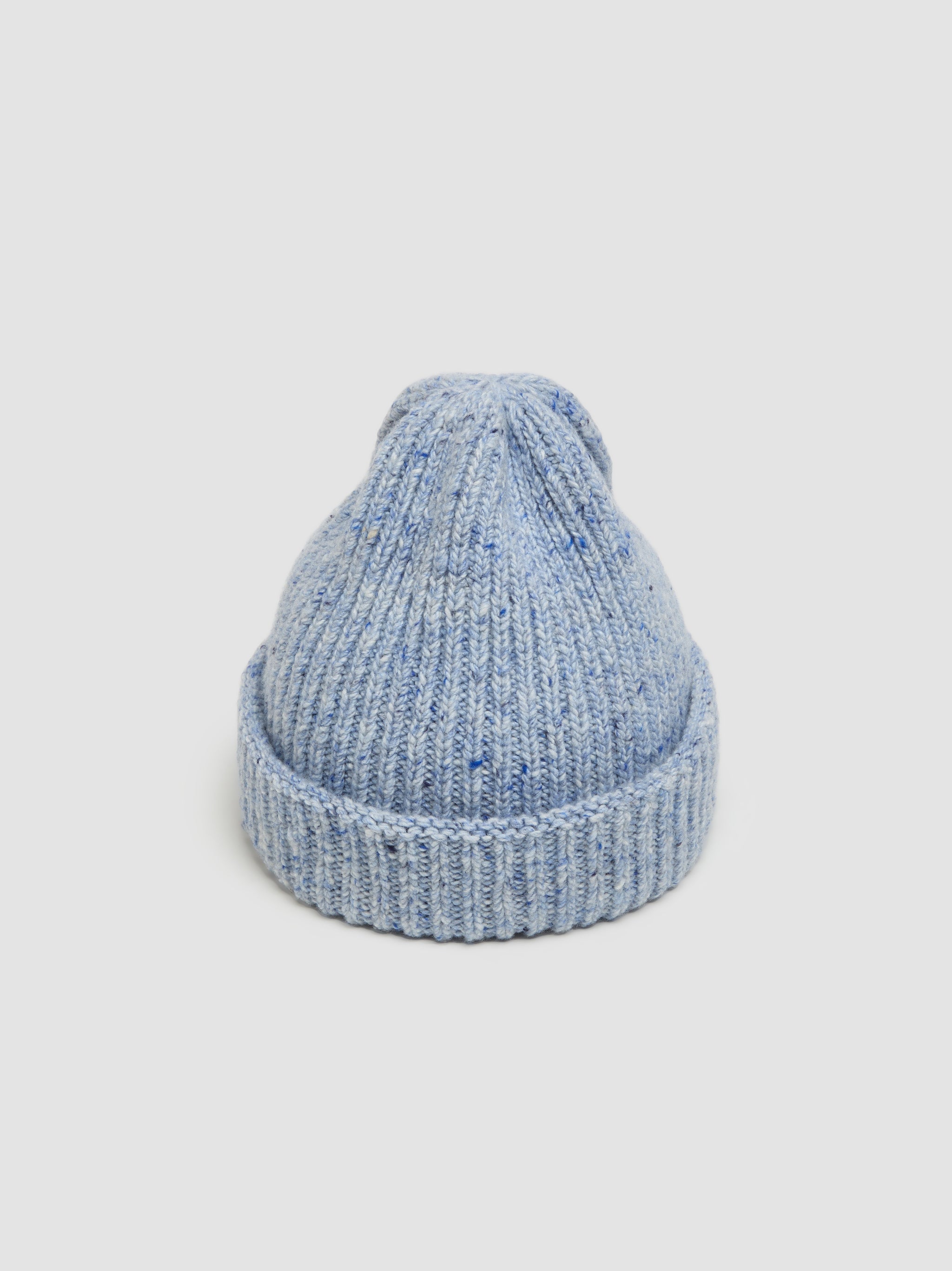 Allen Beanie in Blue Gin