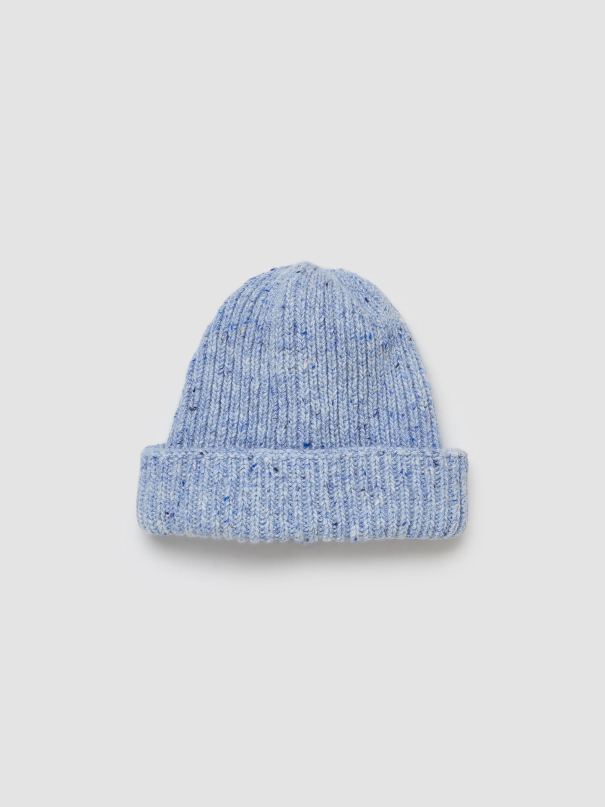 Allen Beanie in Blue Gin