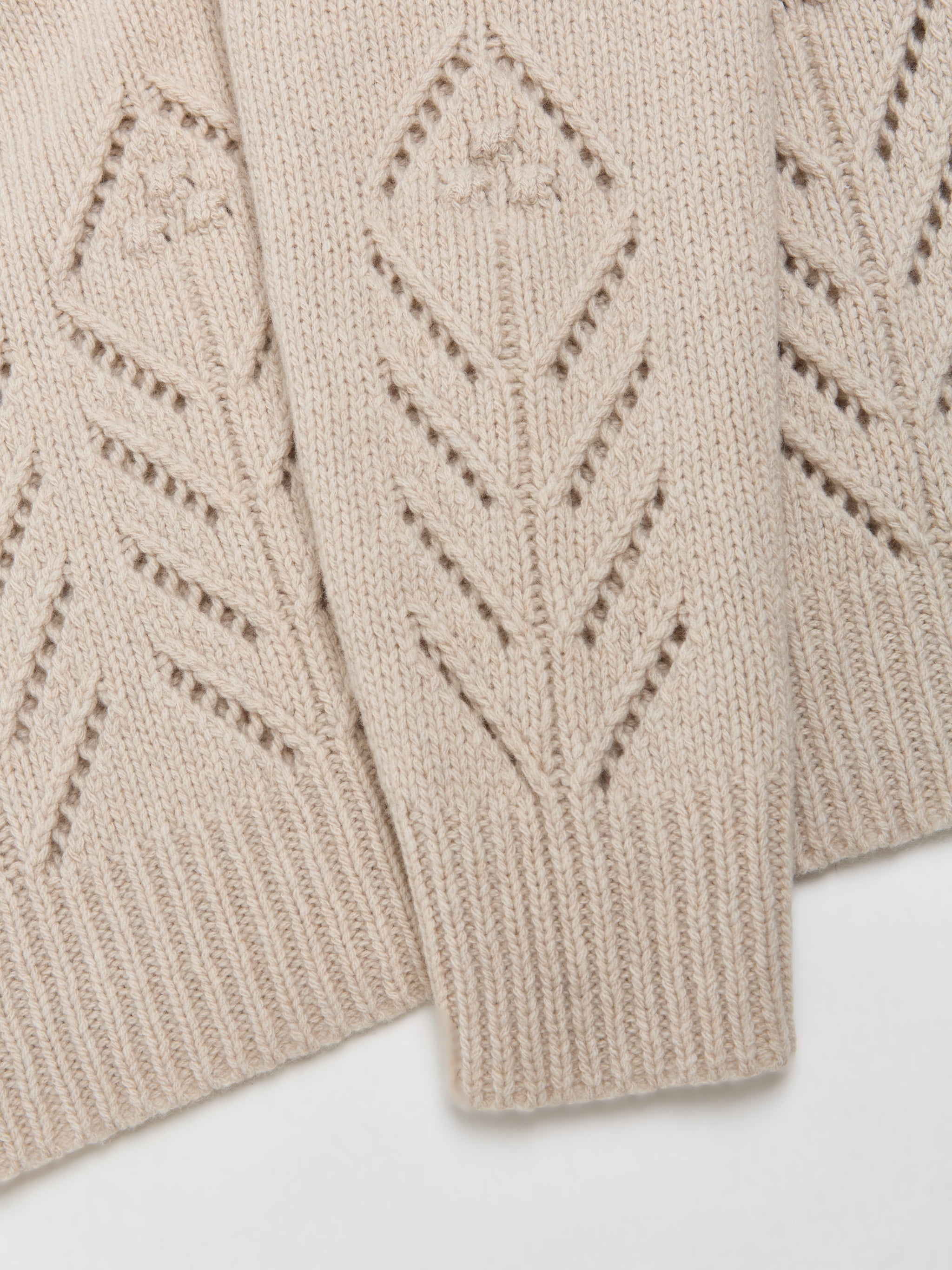 Severino Knit Sweater in Panna Melange