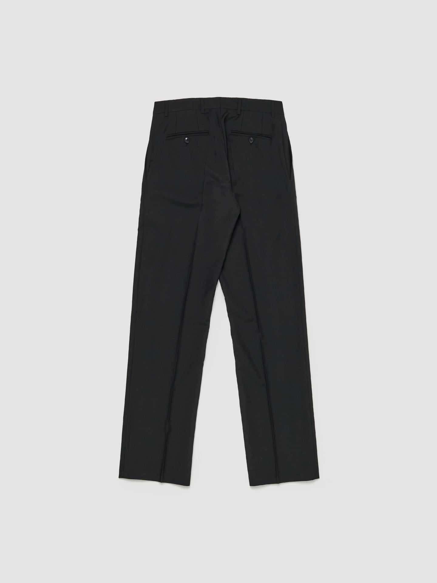 Relaxed Tailored Trousers in Dark Green