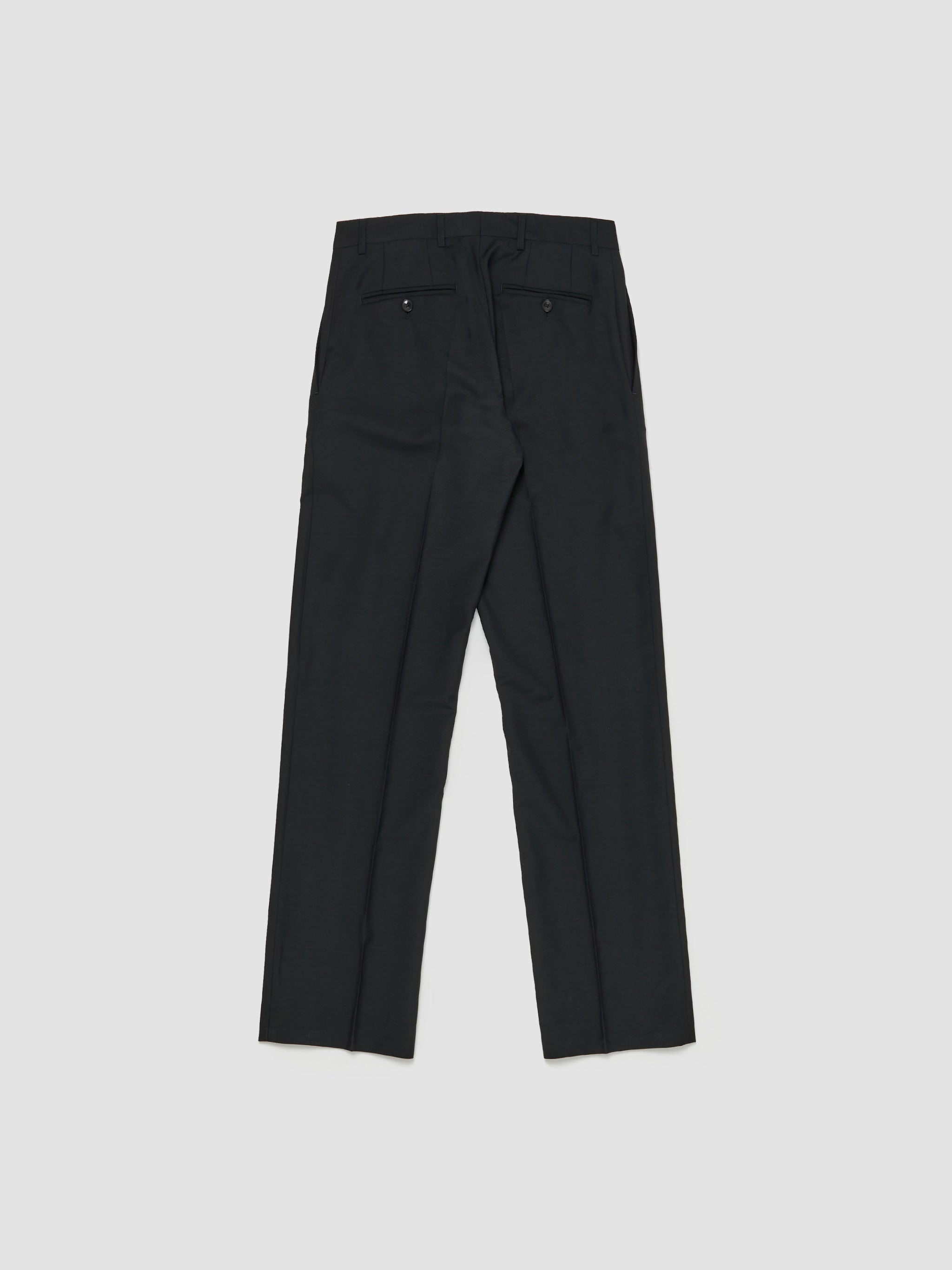 Relaxed Tailored Trousers in Dark Green