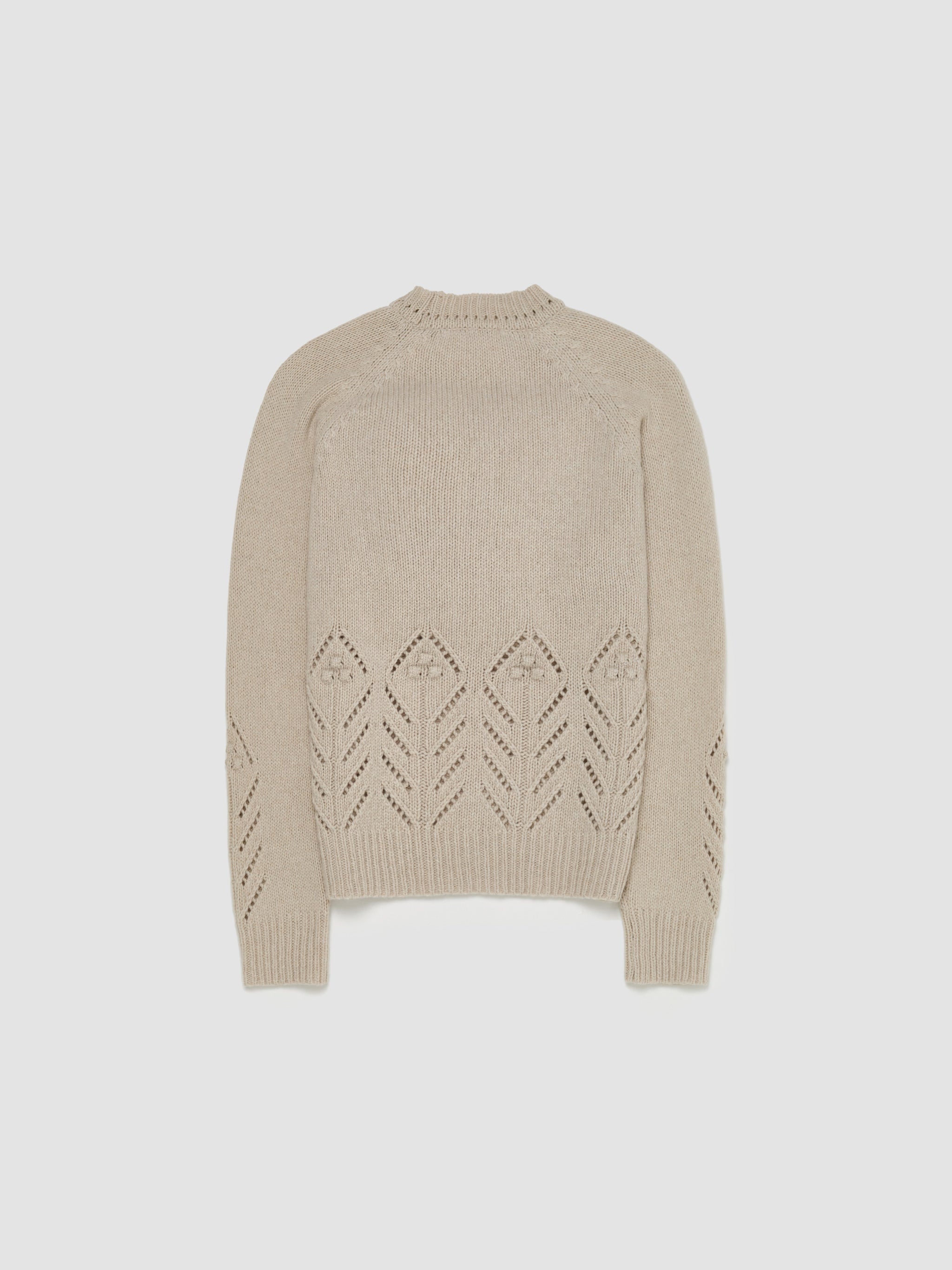 Severino Knit Sweater in Panna Melange