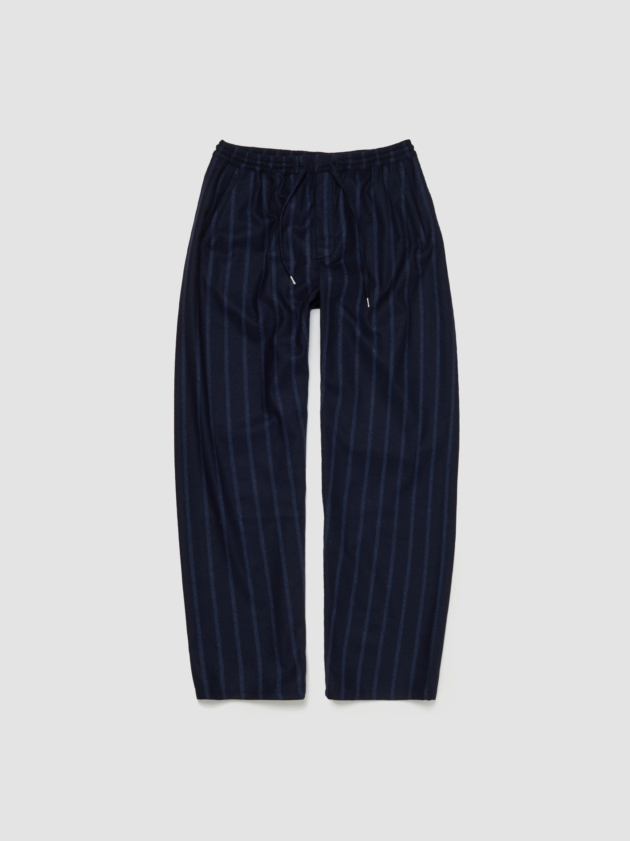 Samurai Trousers in Oscuro Navy Stripes