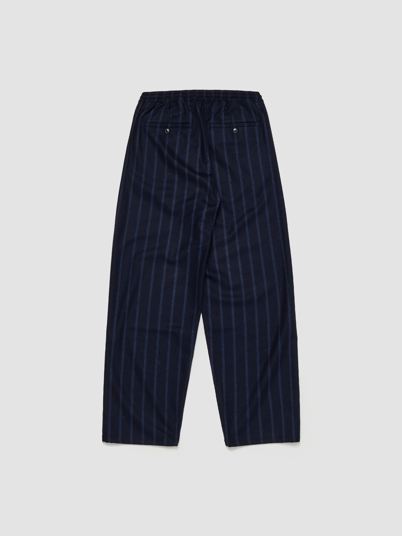 Samurai Trousers in Oscuro Navy Stripes