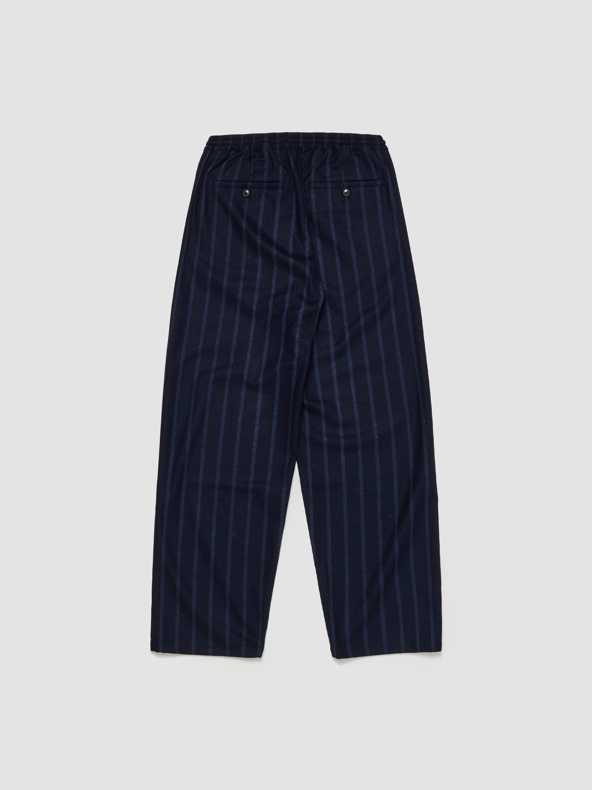 Samurai Trousers in Oscuro Navy Stripes