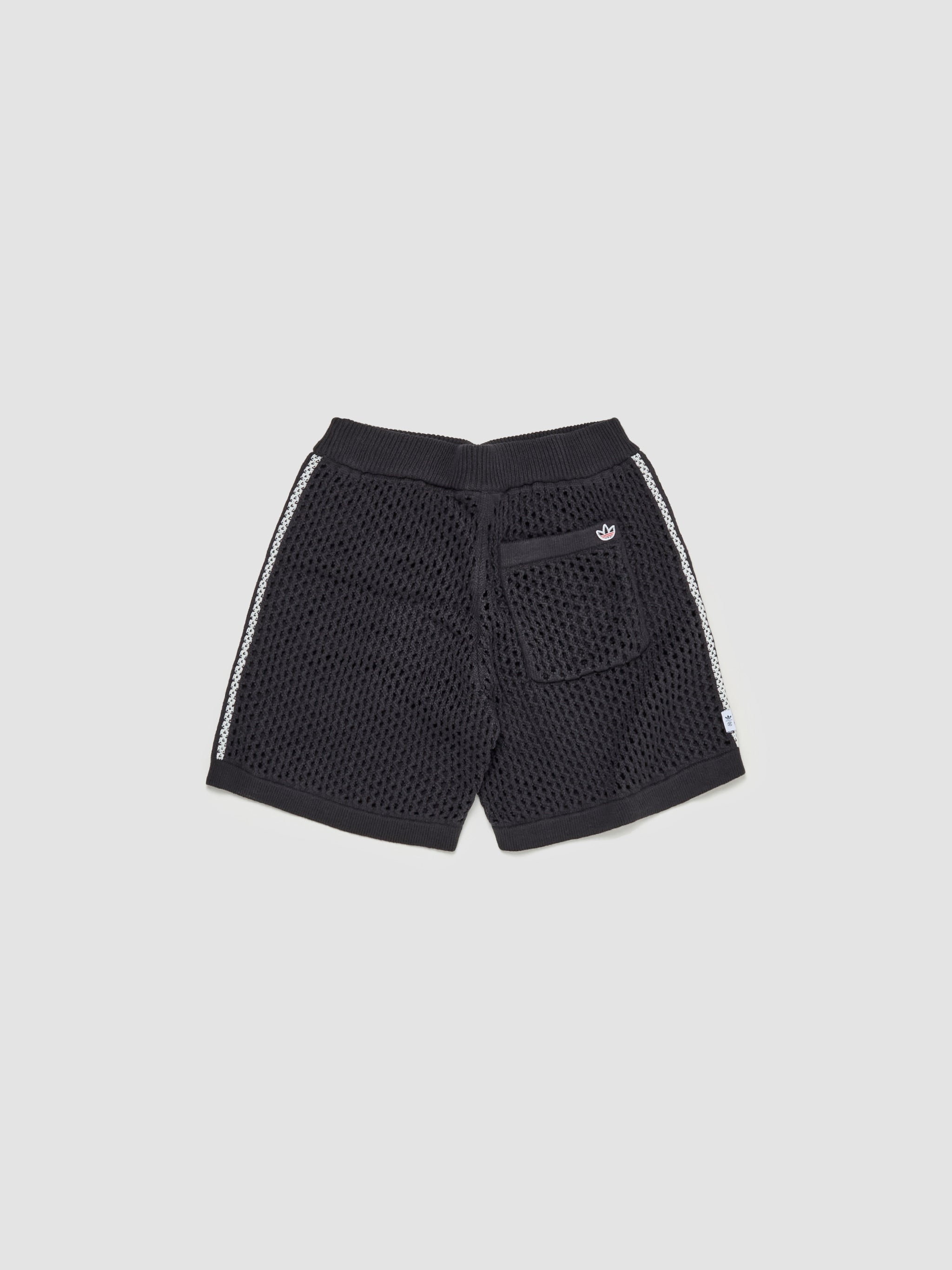 x CLOT Crochet Shorts in Carbon