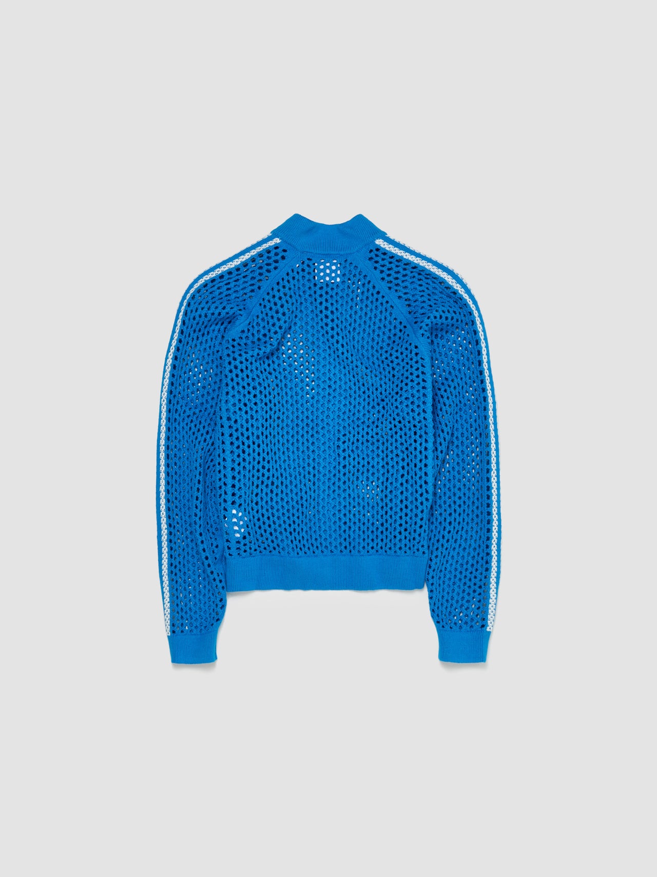 x CLOT Crochet Track Top in Blue