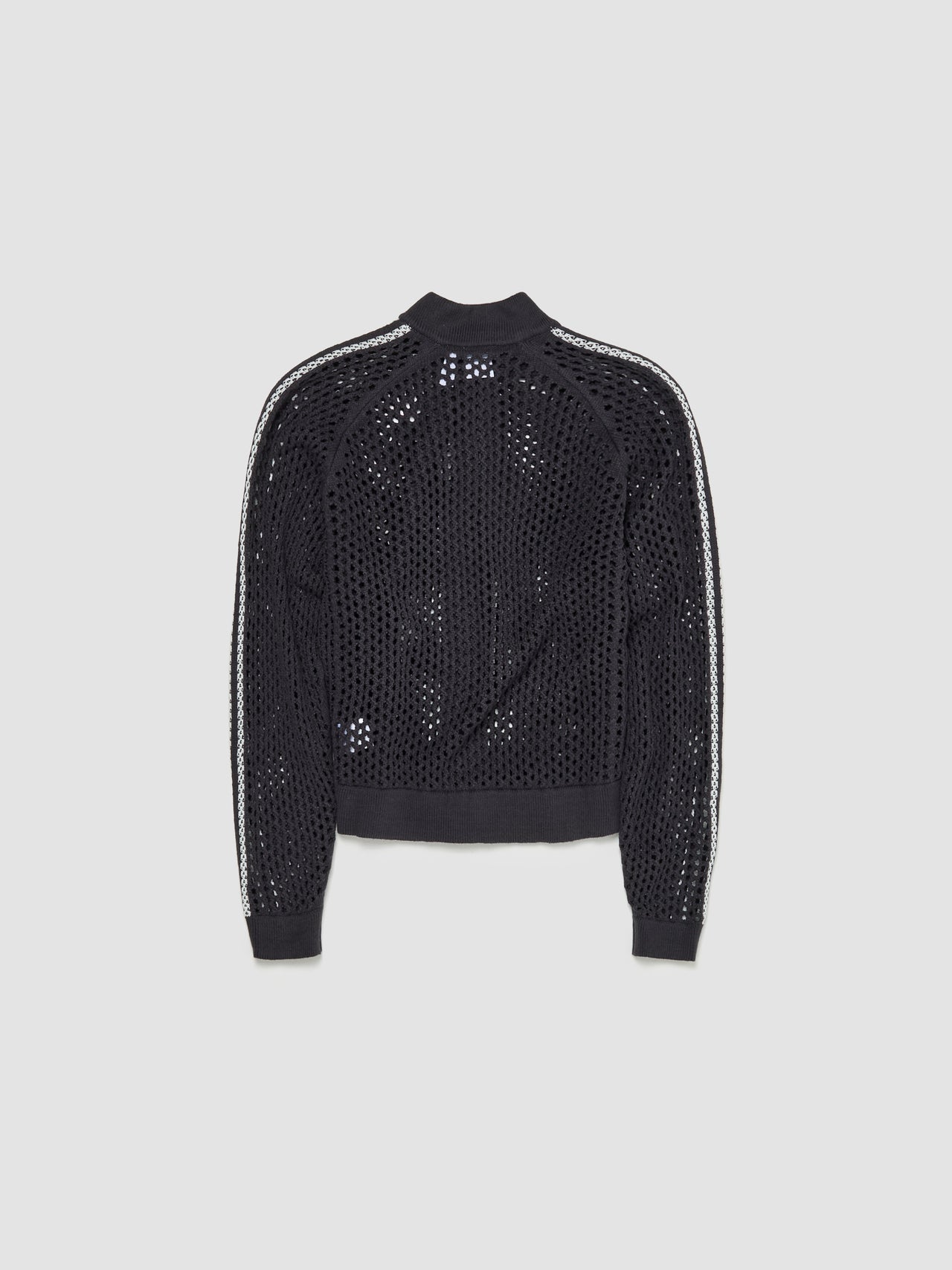 x CLOT Crochet Track Top in Carbon