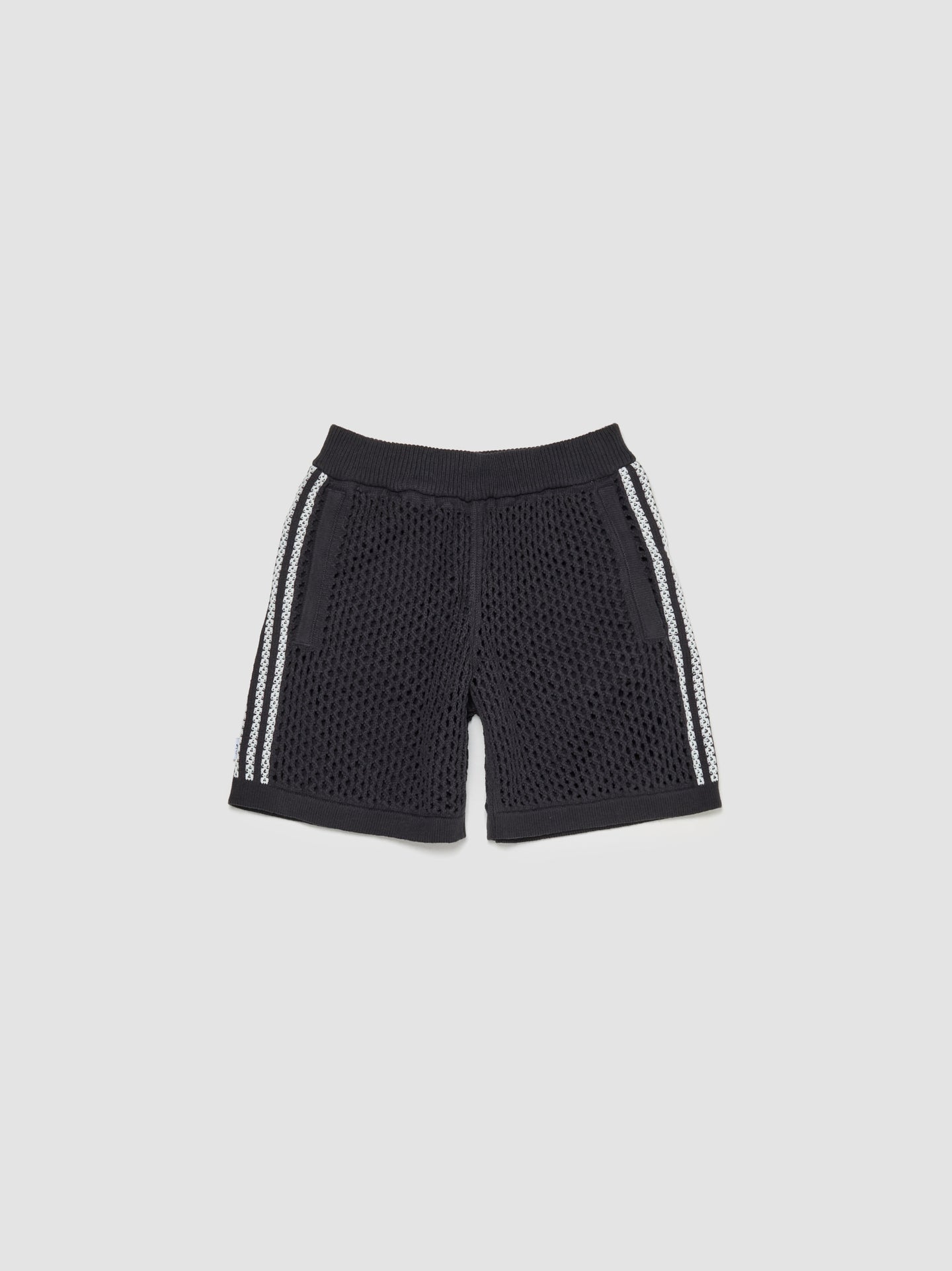 x CLOT Crochet Shorts in Carbon