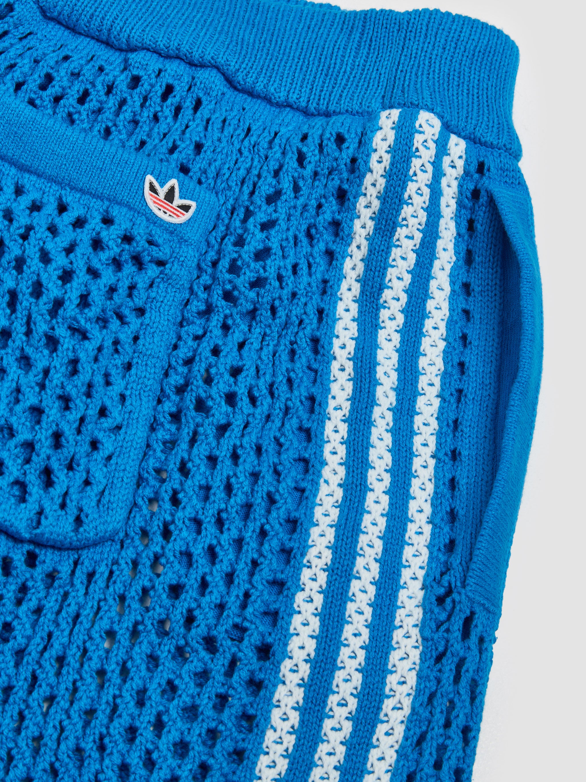 x CLOT Crochet Shorts in Blue