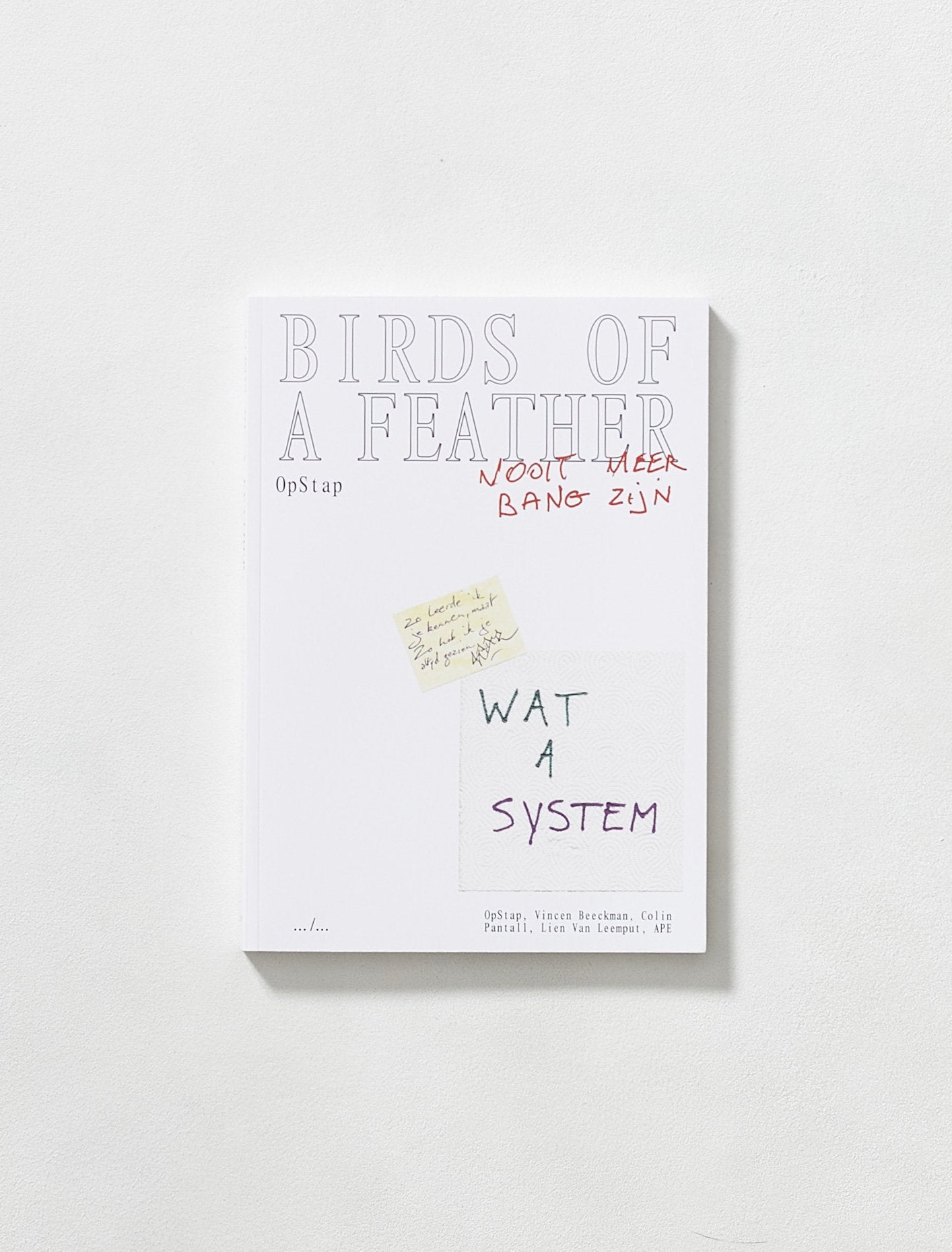 BIRDS OF A FEATHER by OpStap, Vincen Beeckman, Colin Pantall, Lien Van Leemput and APE