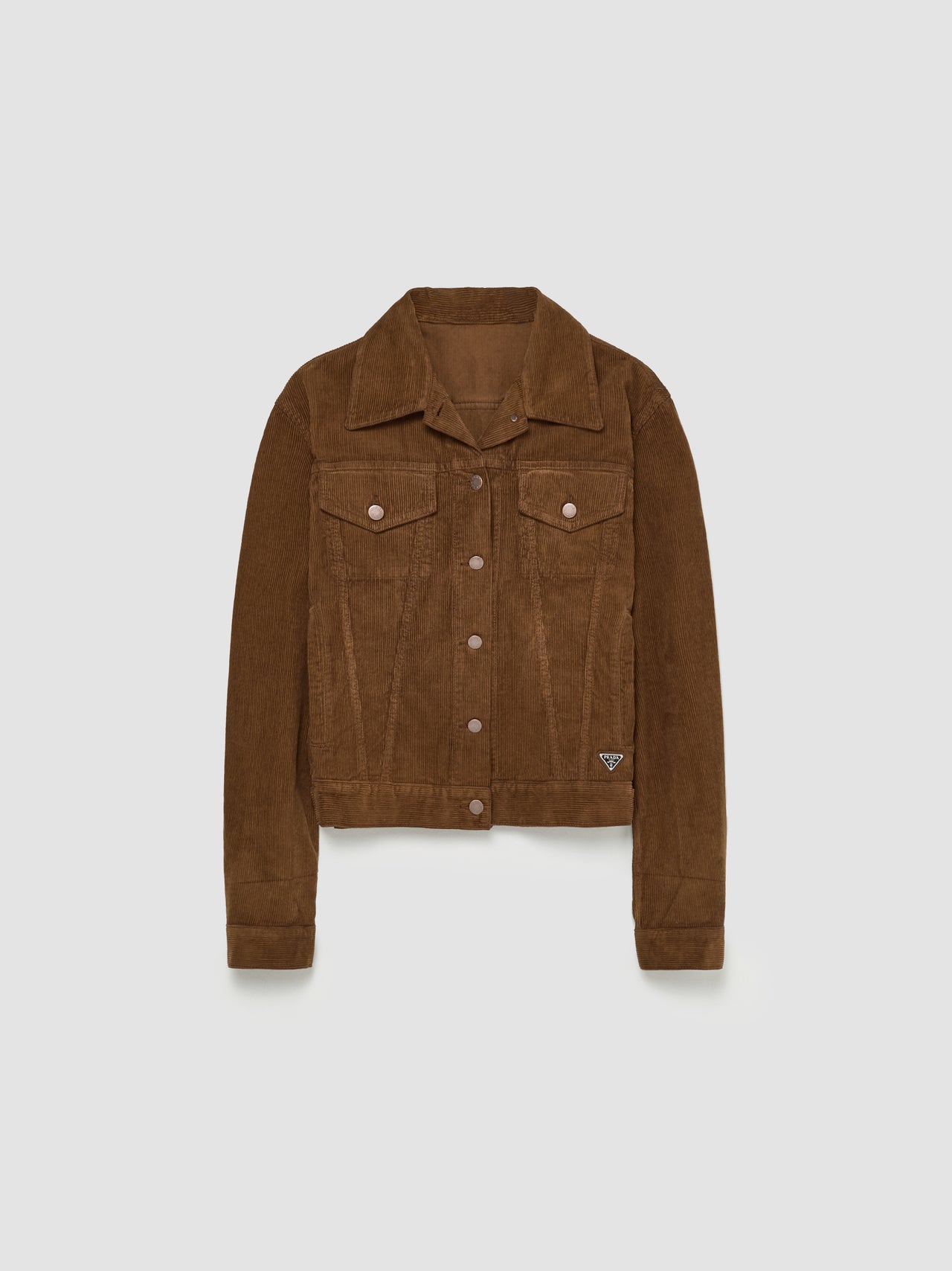 Corduroy Blouson Jacket in Caramel