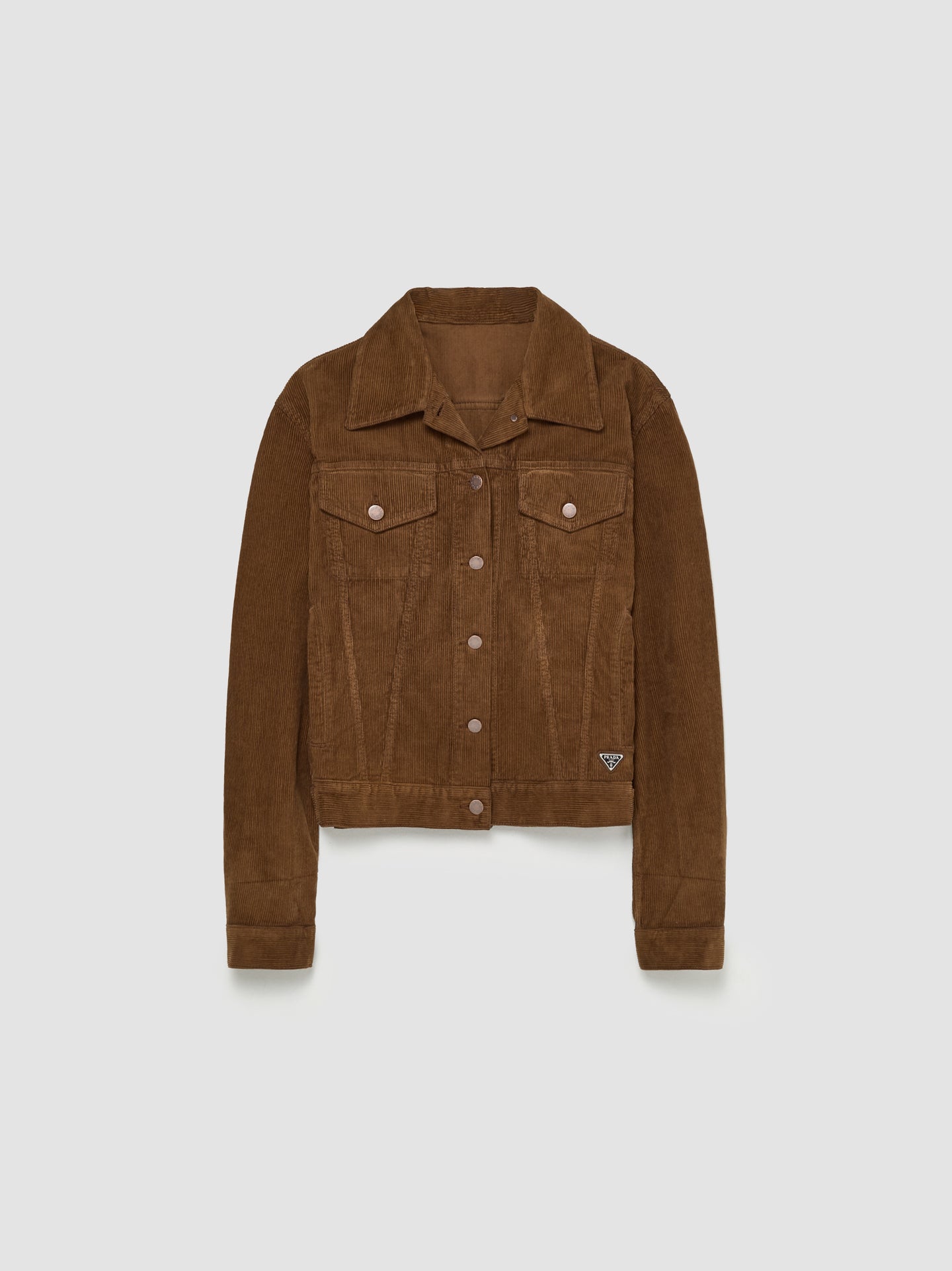 Corduroy Blouson Jacket in Caramel