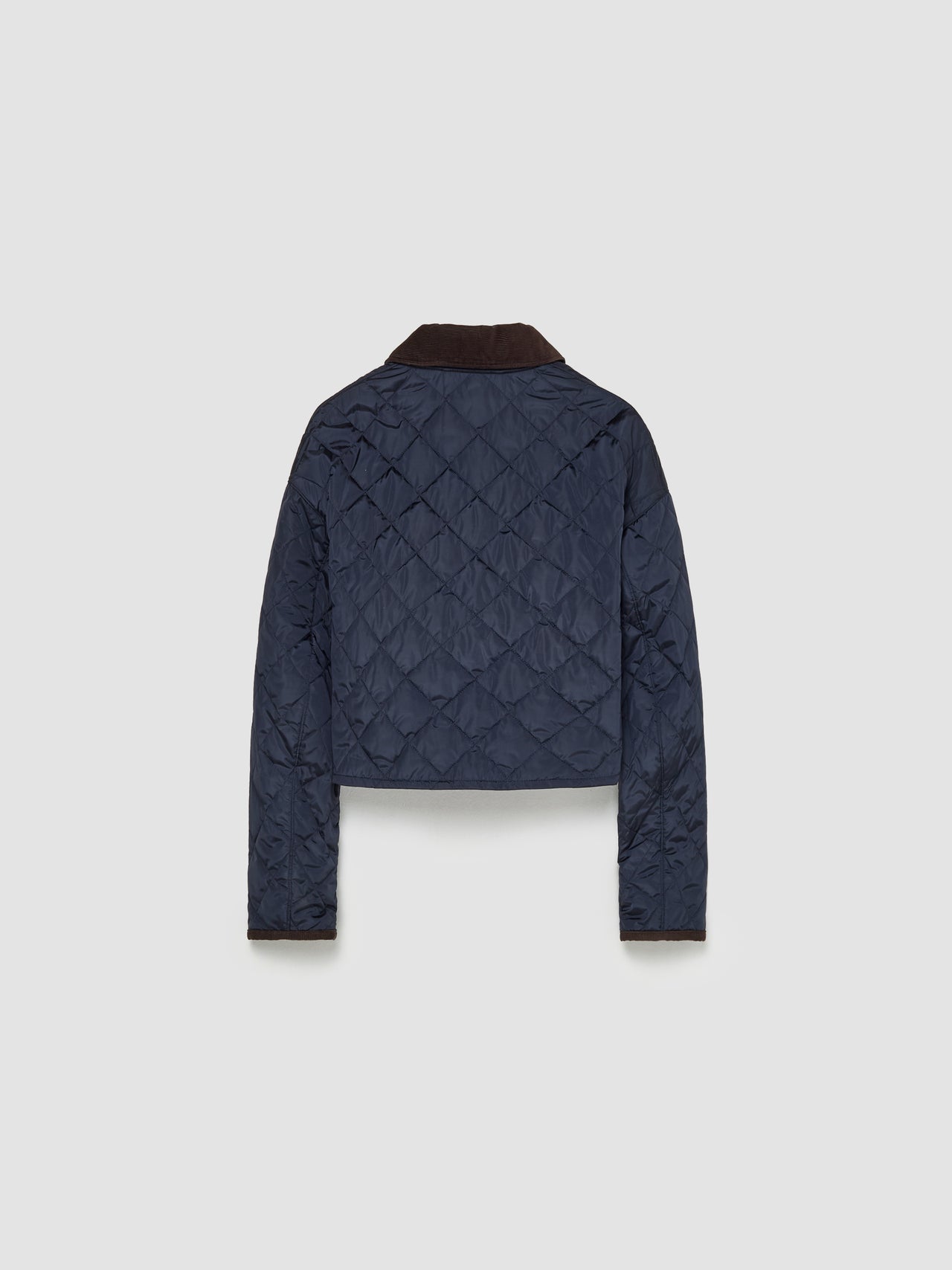 Quilted Down Jacket in Navy