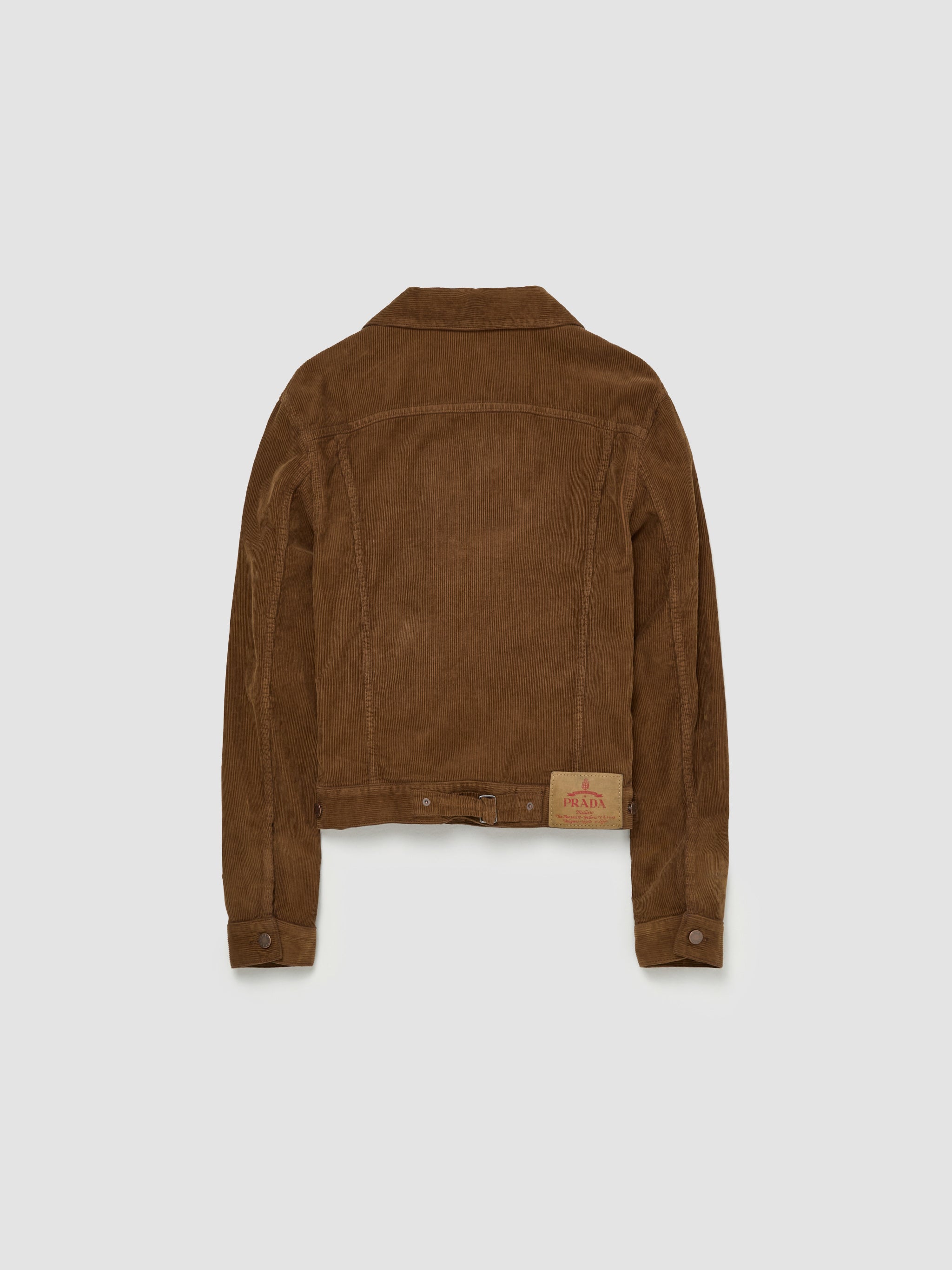 Corduroy Blouson Jacket in Caramel