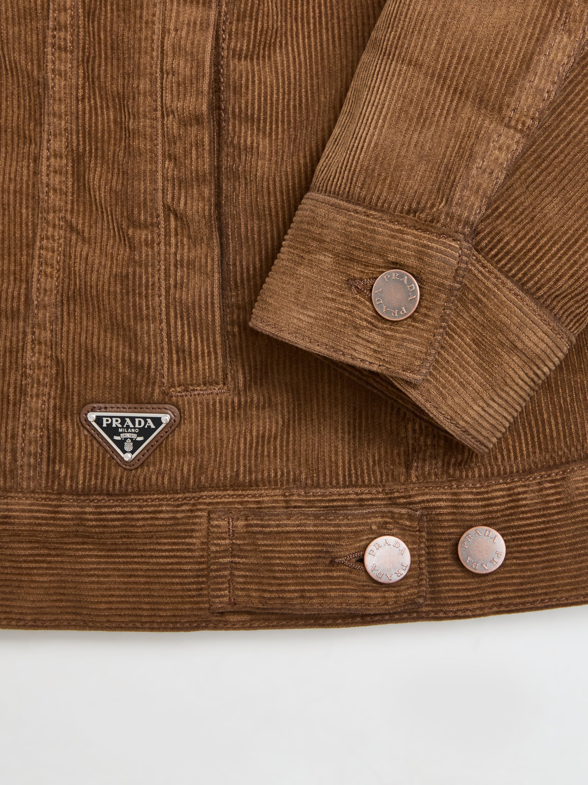 Corduroy Blouson Jacket in Caramel