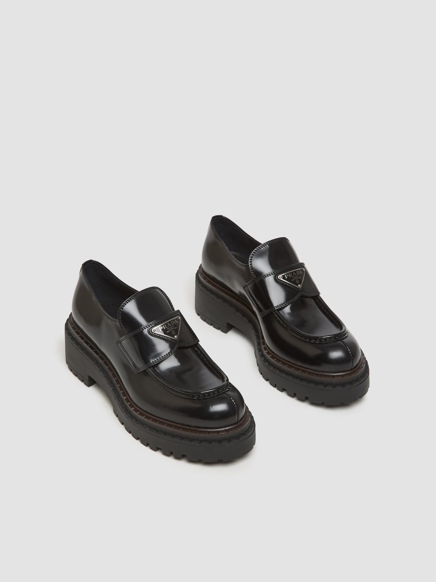 Leather Loafers in Black