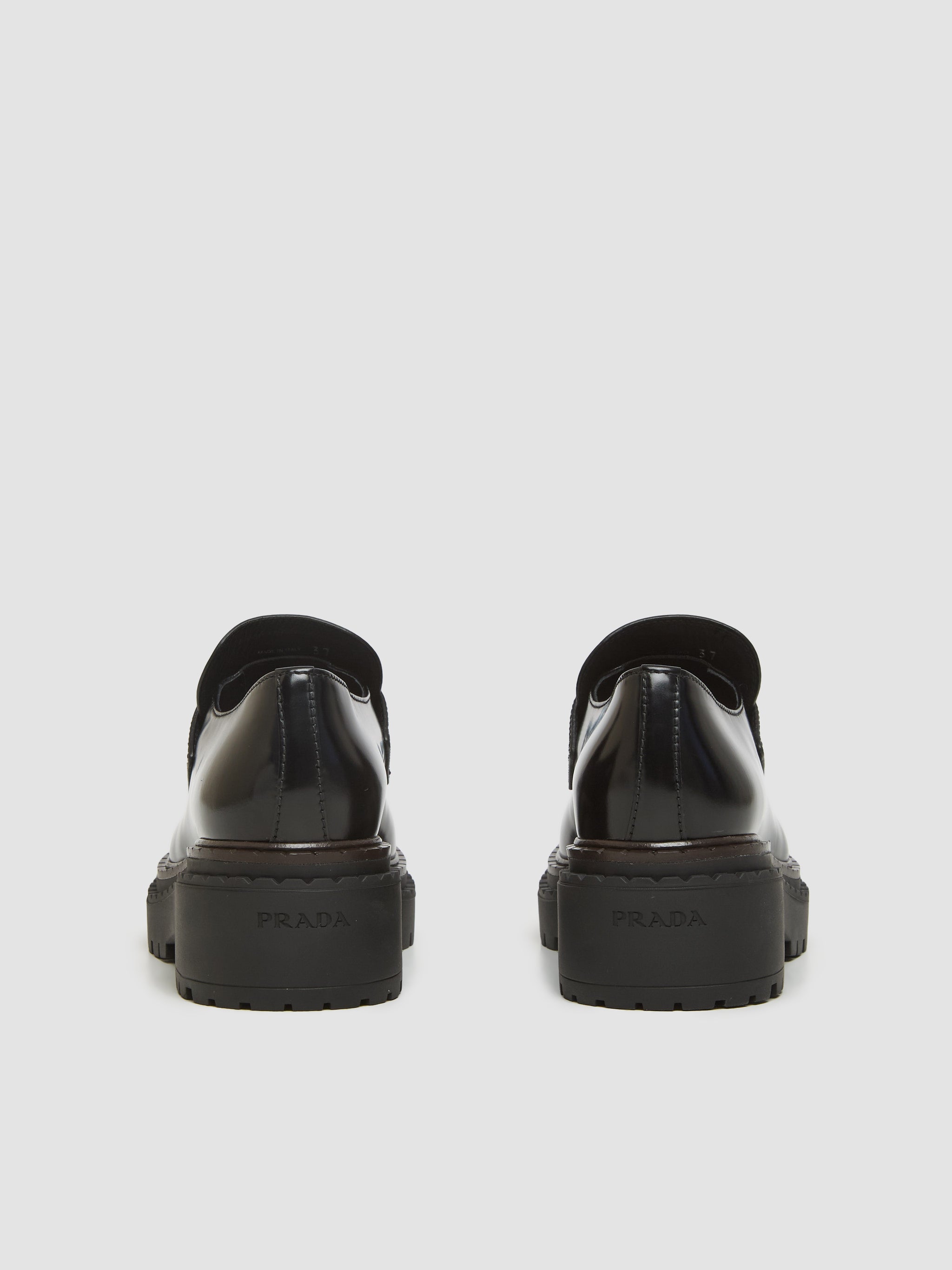 Leather Loafers in Black