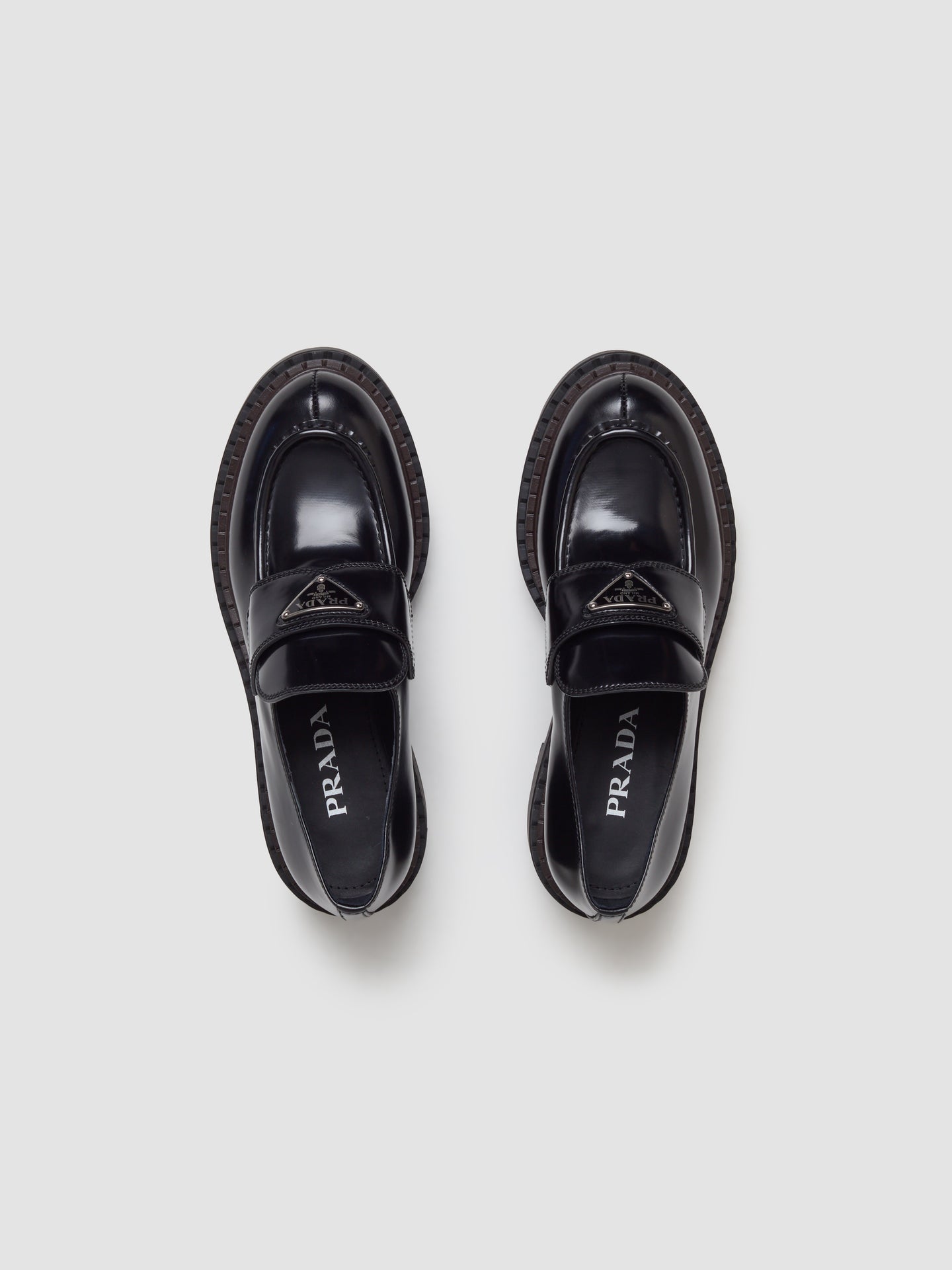 Leather Loafers in Black