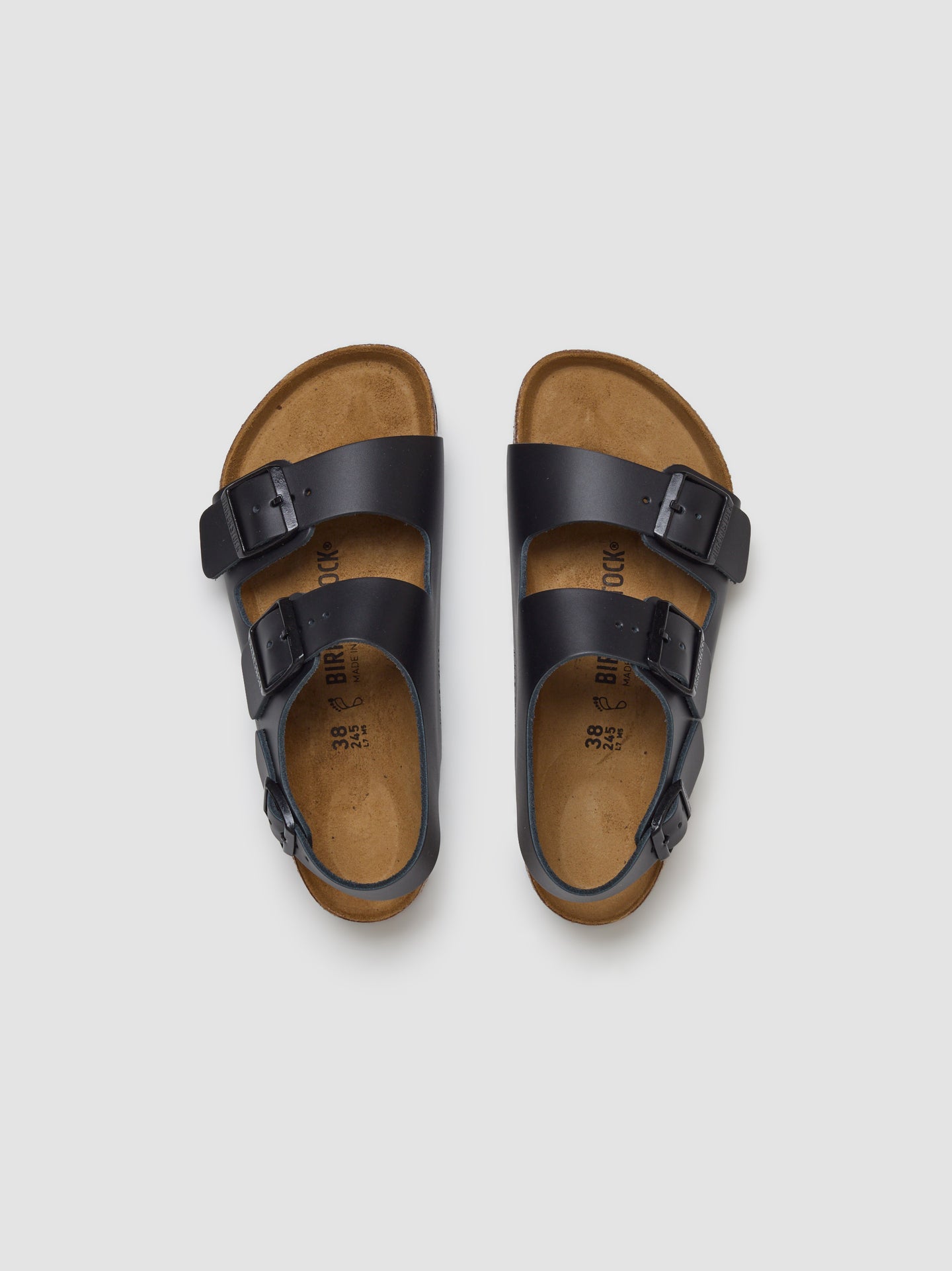 Milano Sandal in Black