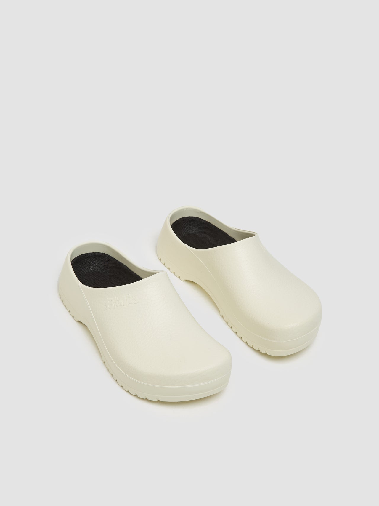 Super-Birki Clogs in White