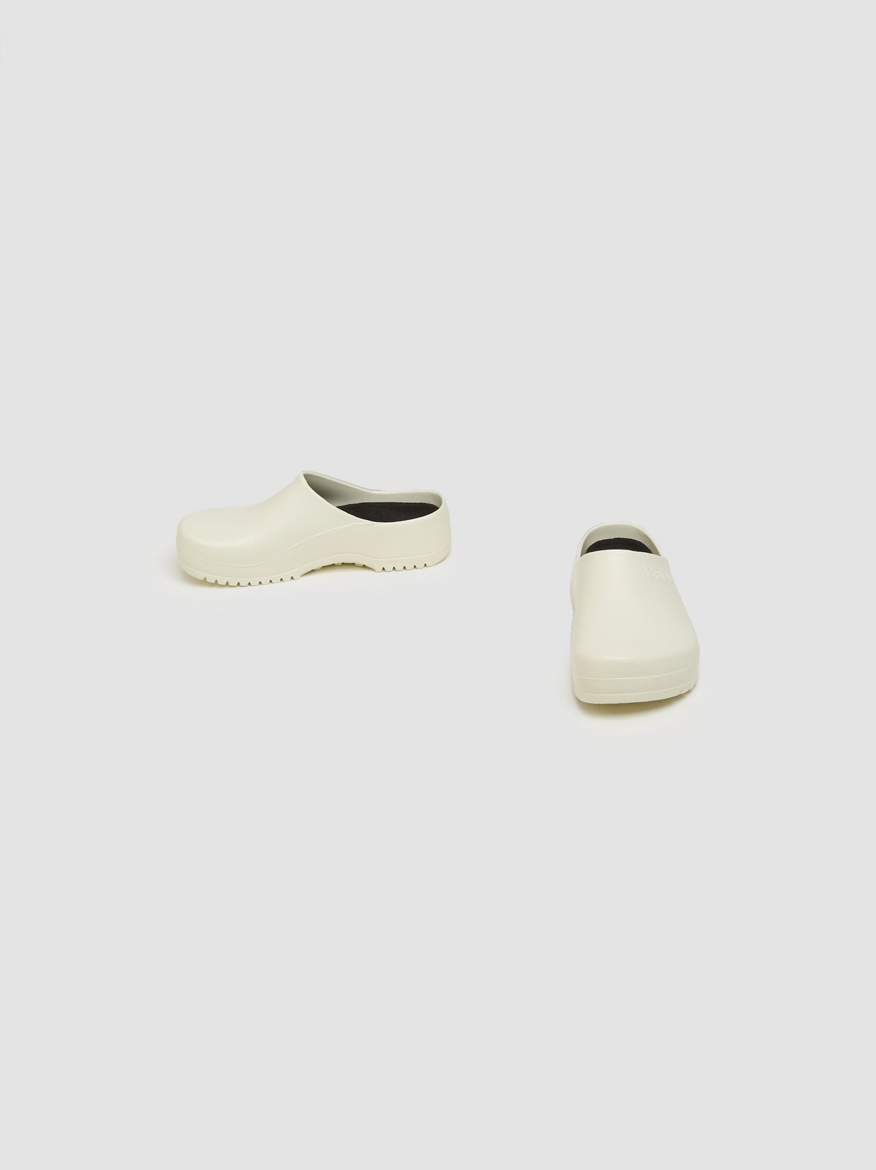 Super-Birki Clogs in White