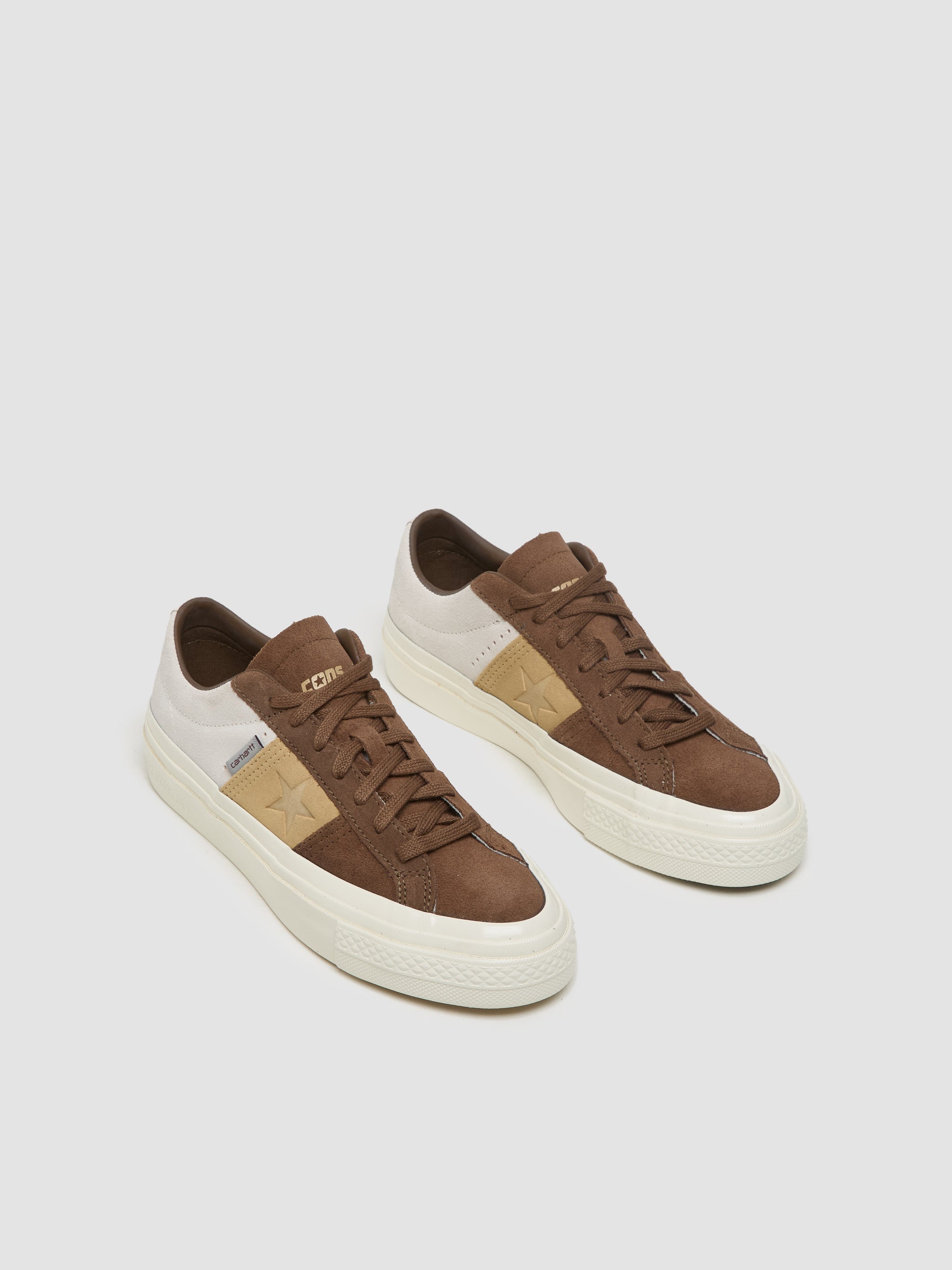 x Carhartt WIP One Star Academy Pro Ox Sneaker in Dark Earth