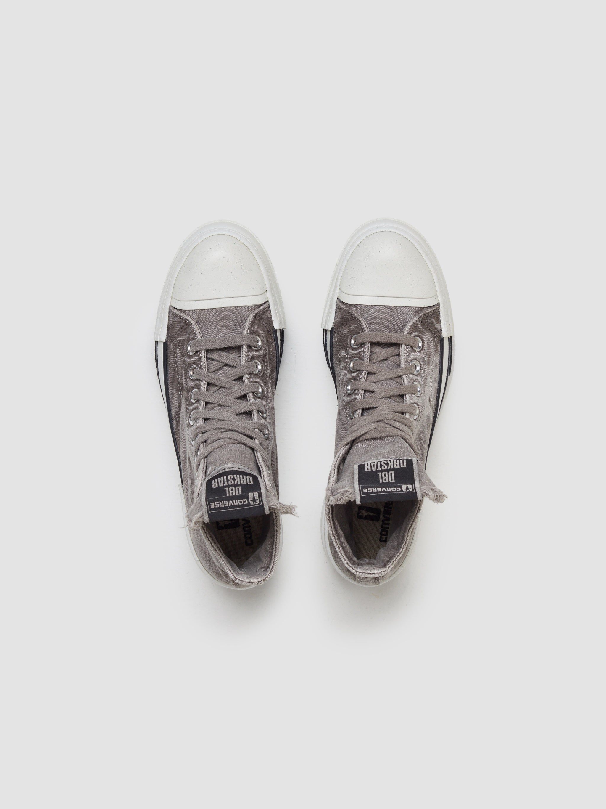 x DRKSHDW DBL DRKSTAR Chuck Taylor Hi Sneaker in Concrete