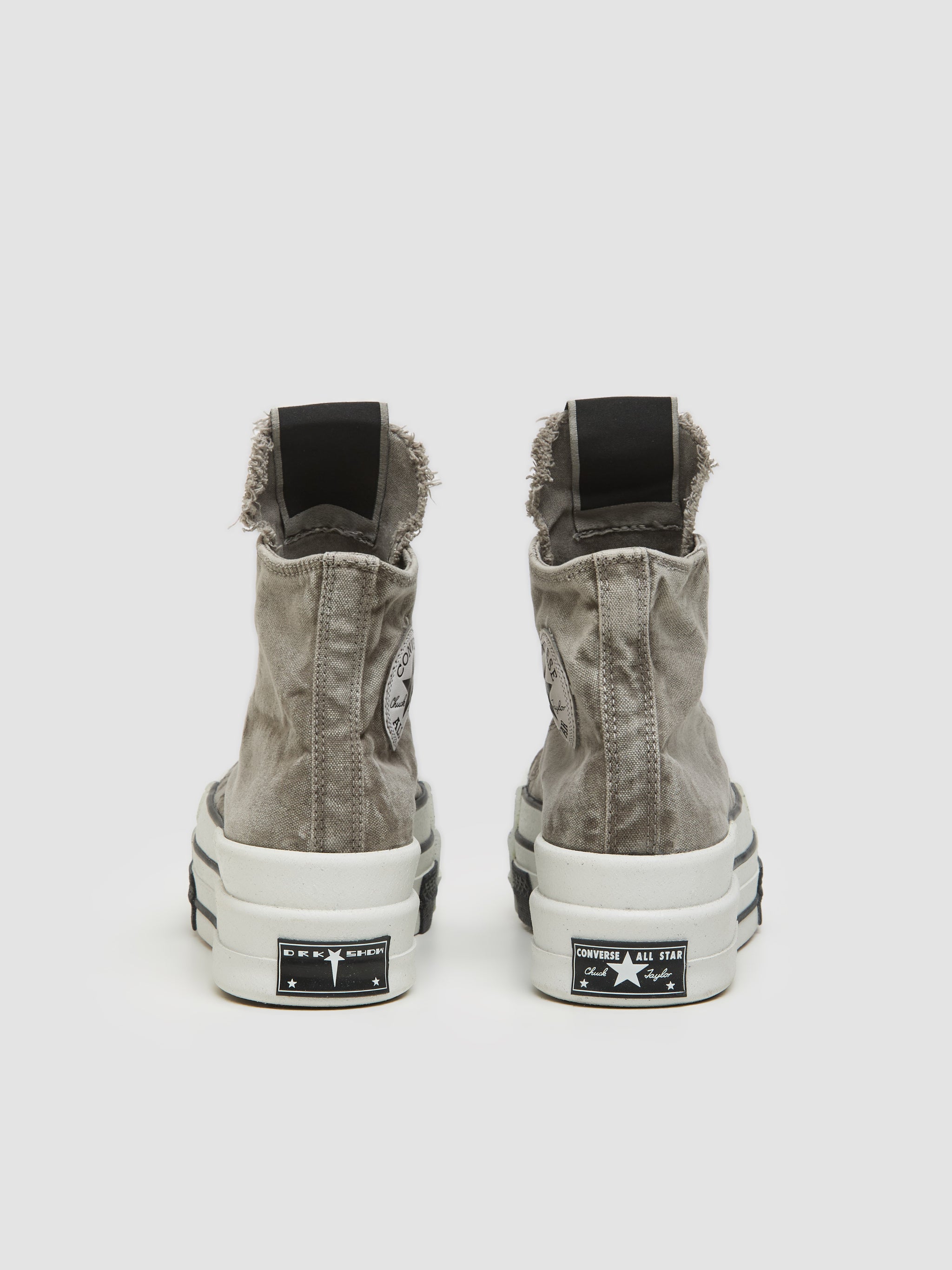 x DRKSHDW DBL DRKSTAR Chuck Taylor Hi Sneaker in Concrete