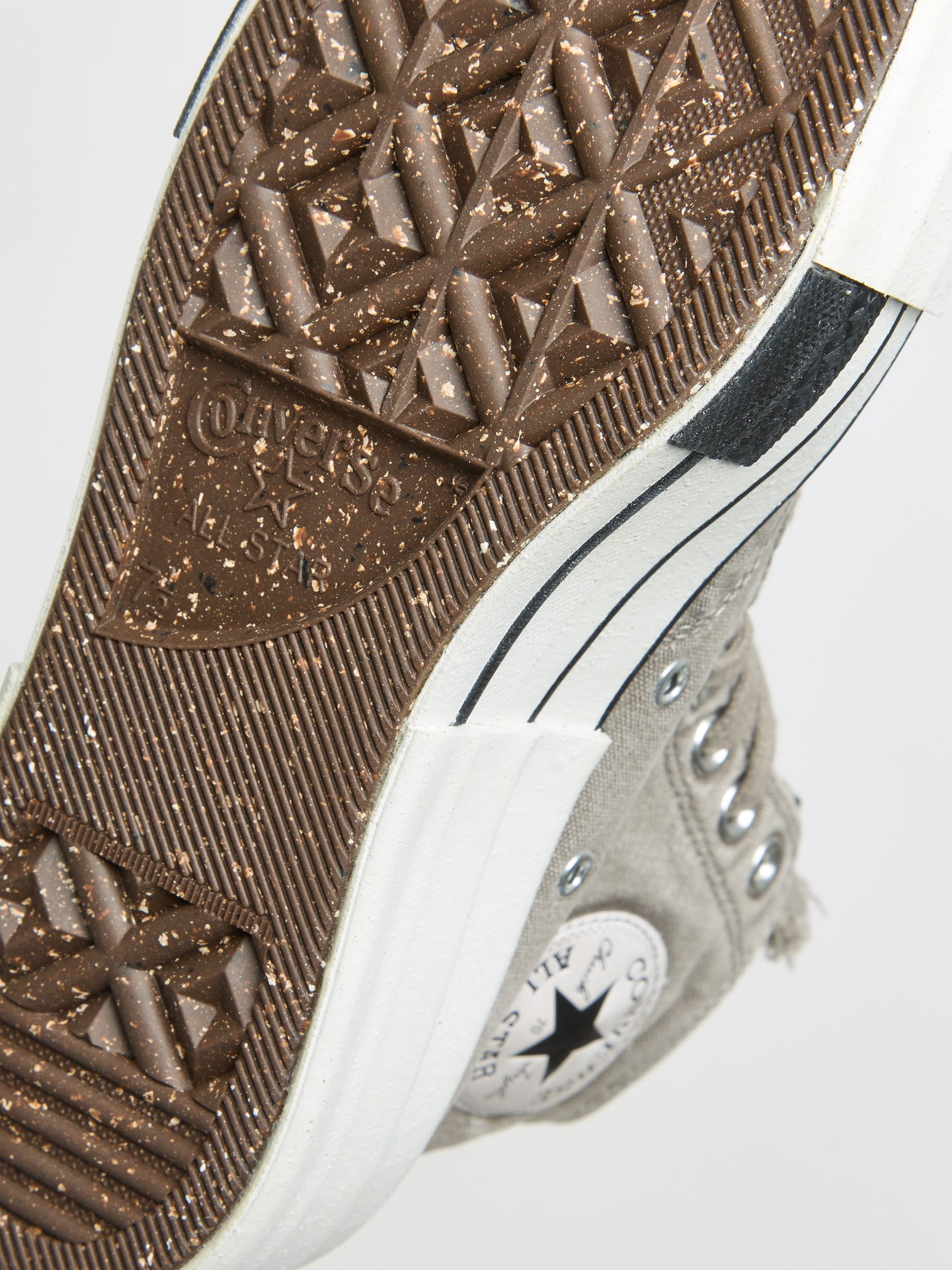 x DRKSHDW DBL DRKSTAR Chuck Taylor Hi Sneaker in Concrete