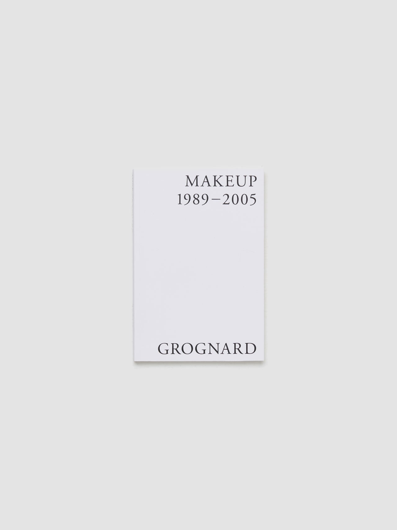 Inge Grognard - Makeup 1989–2005