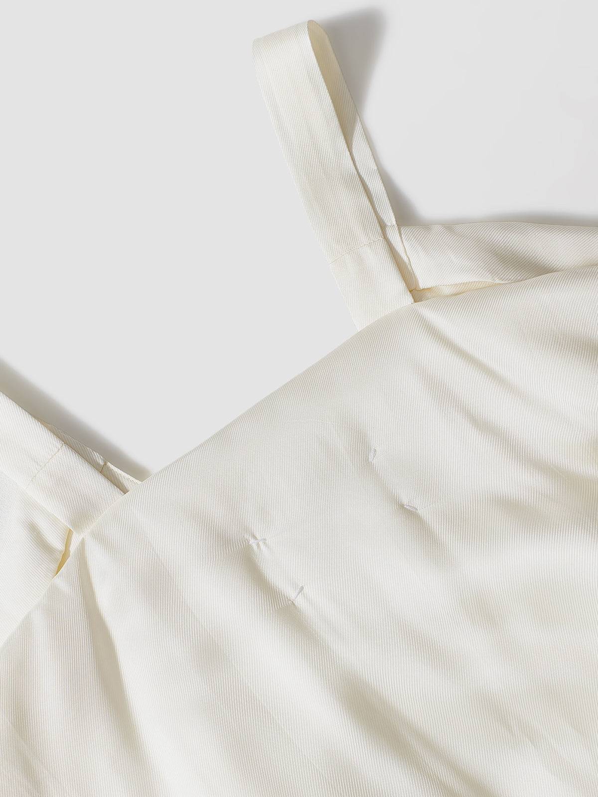 Mesh Layered Dress in Ecru