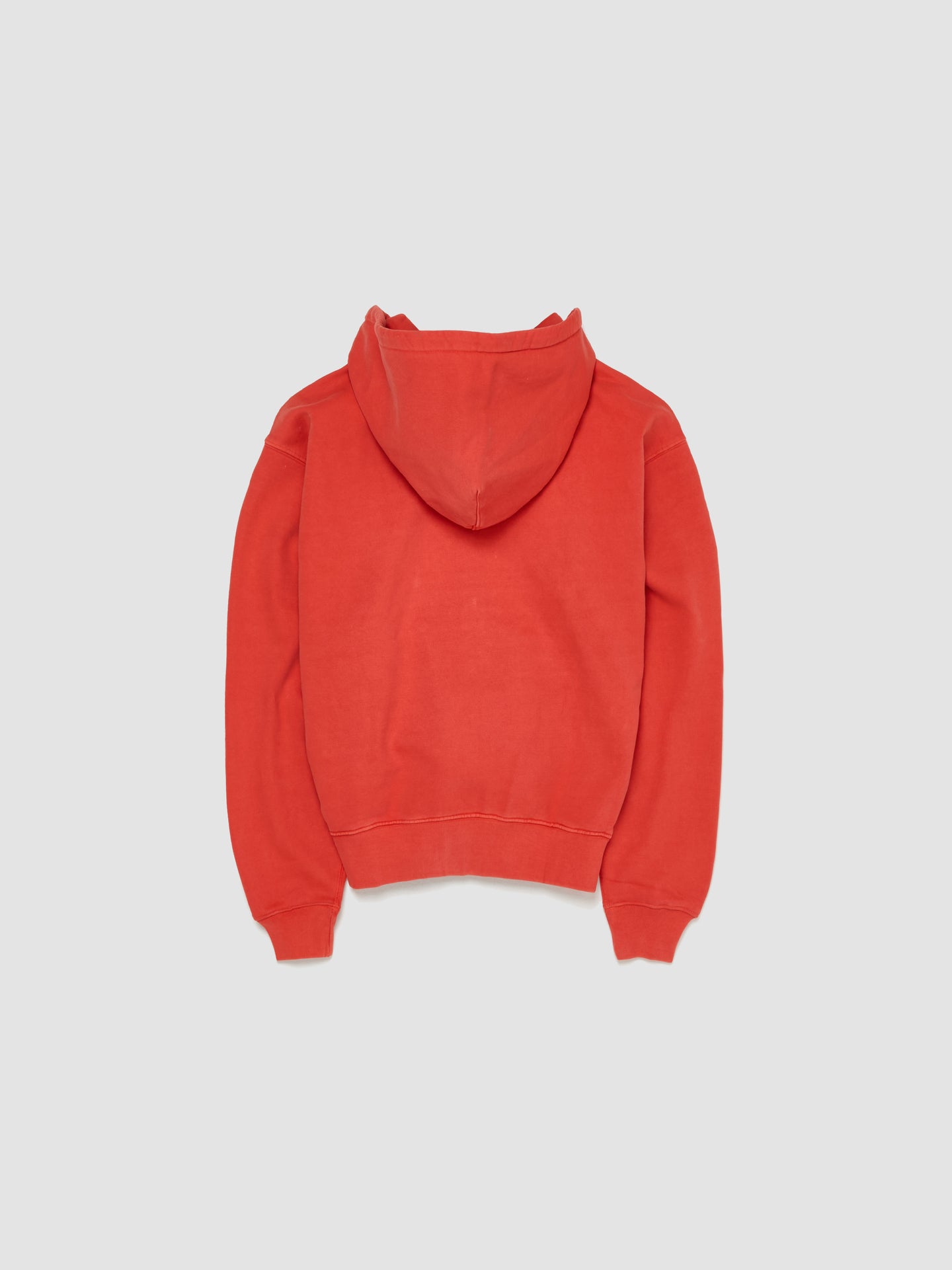 x Stüssy Full-Zip Fleece Hoodie in Habanero