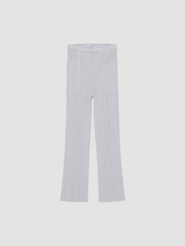 Basic Pleated Pants in Grey