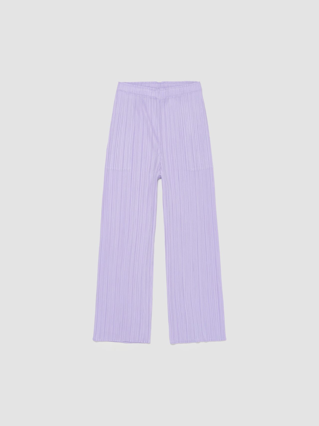 Basic Pleated Pants in Lilac