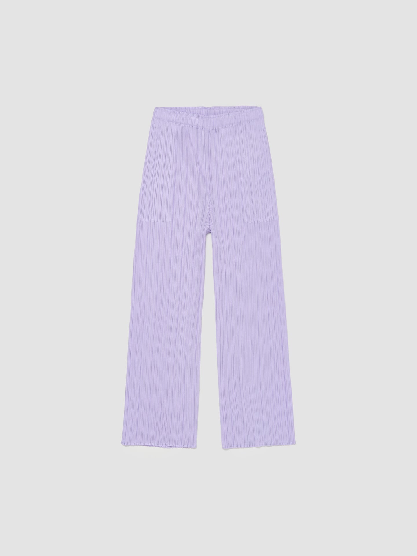 Basic Pleated Pants in Lilac