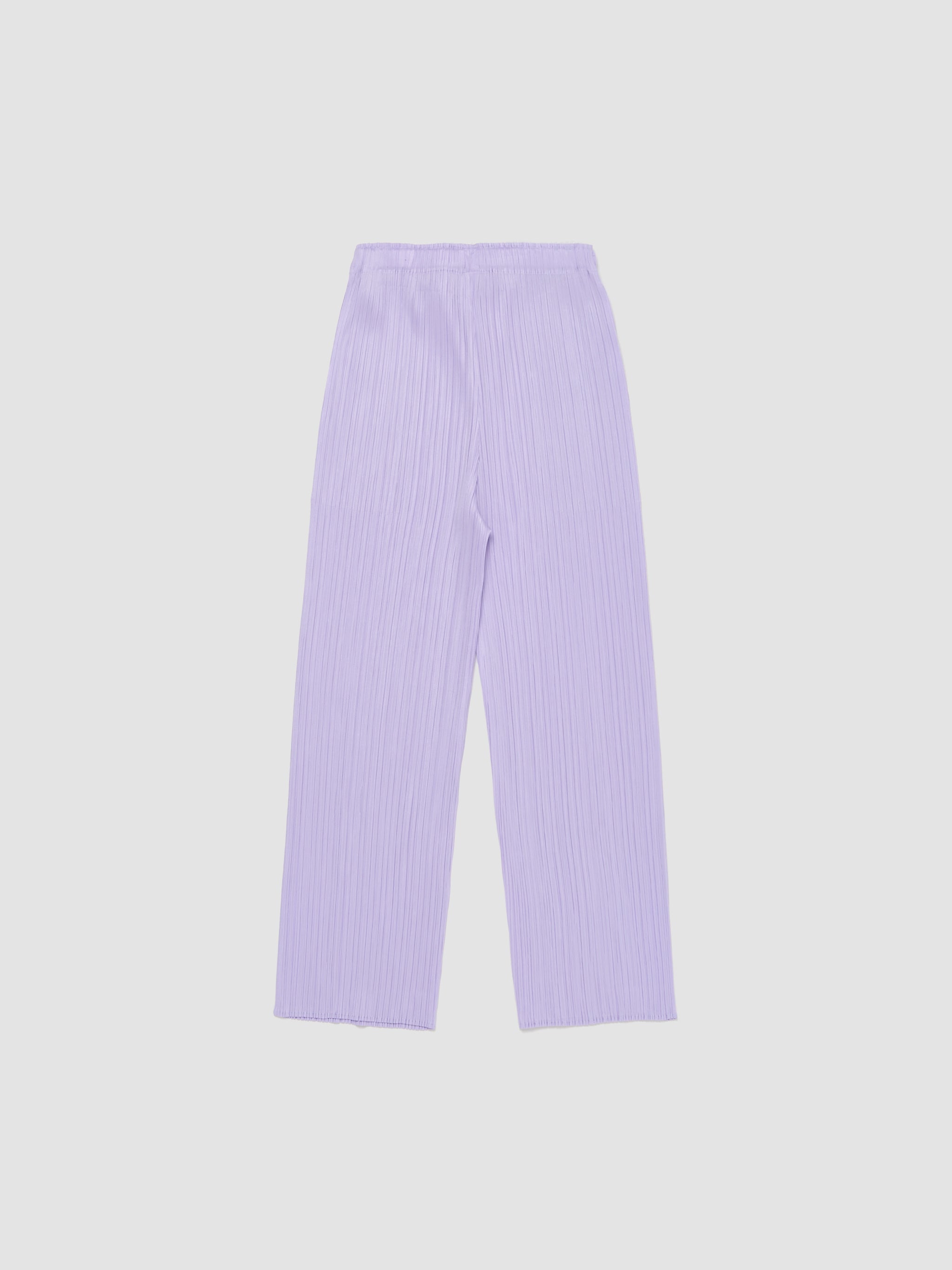 Basic Pleated Pants in Lilac